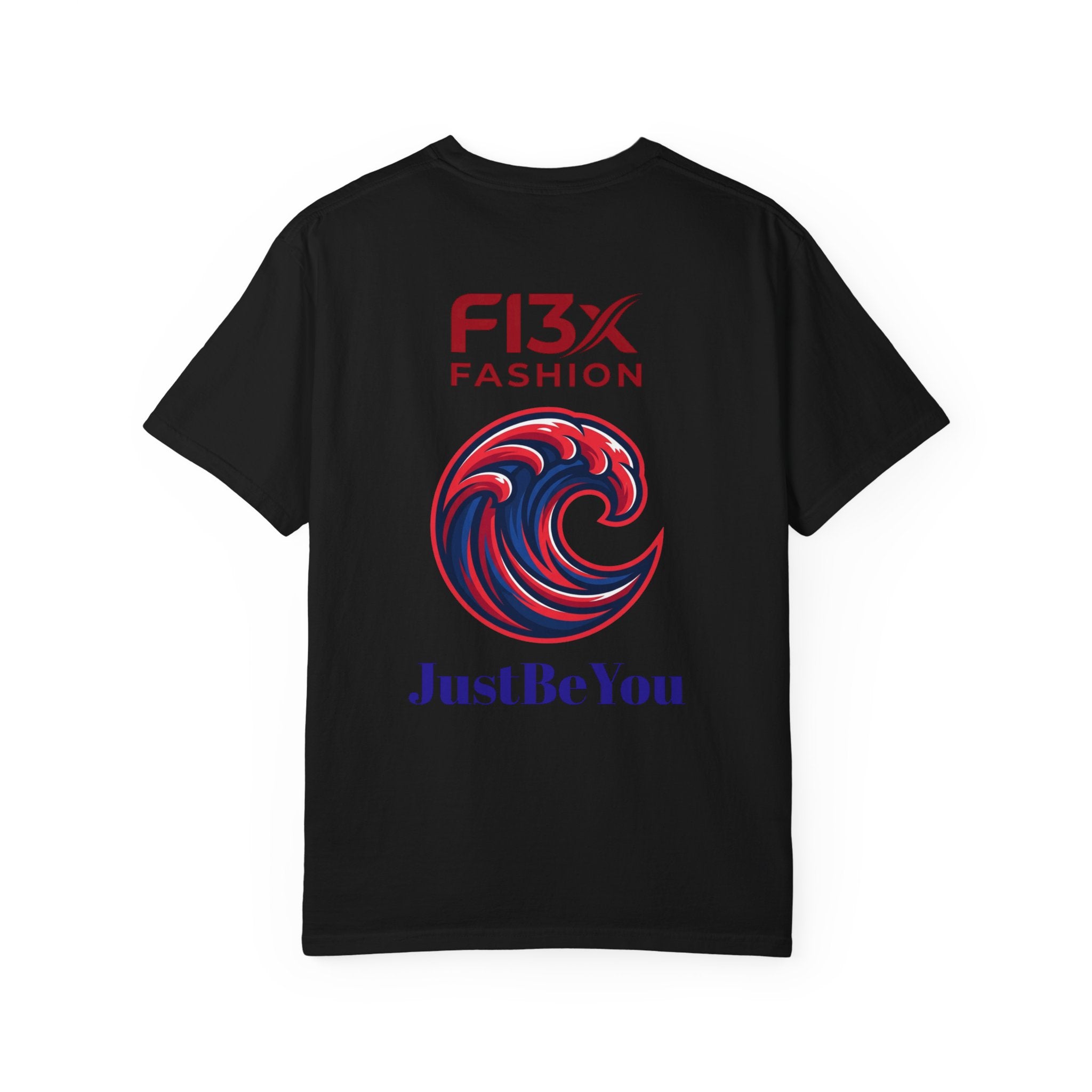Graphic T-Shirt — 'Just Be You' FI3x Fashion Wave Logo Tee