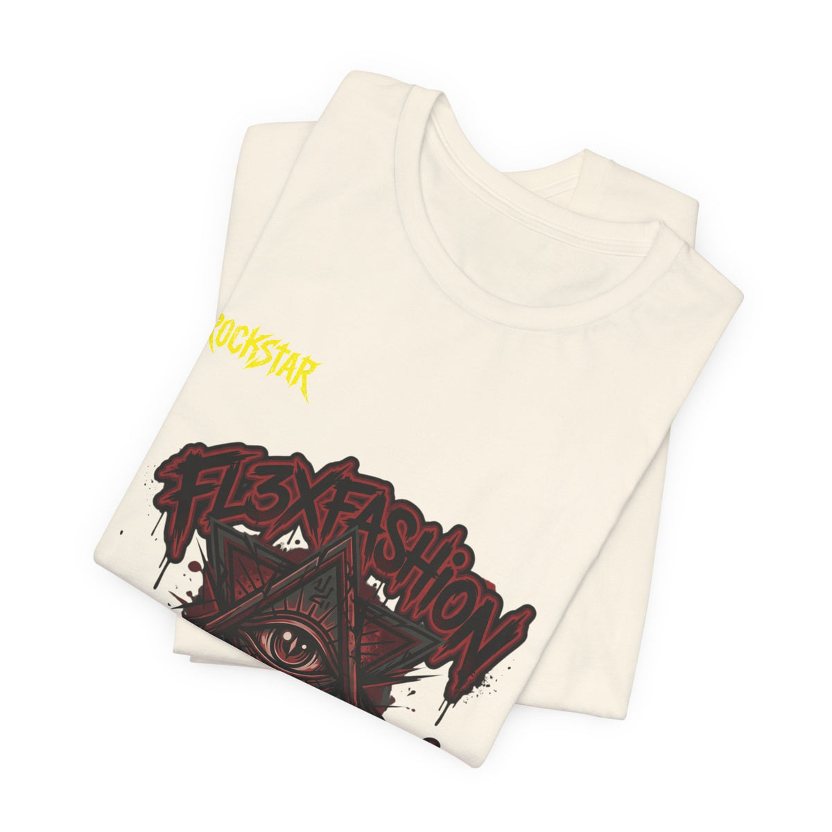 Graphic Tee — 'Flex Fashion' All-Seeing Eye Streetwear T-Shirt