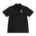 Men's Polo Shirt — Mystic All-Seeing Eye Triangle Design with 17/17 Accent