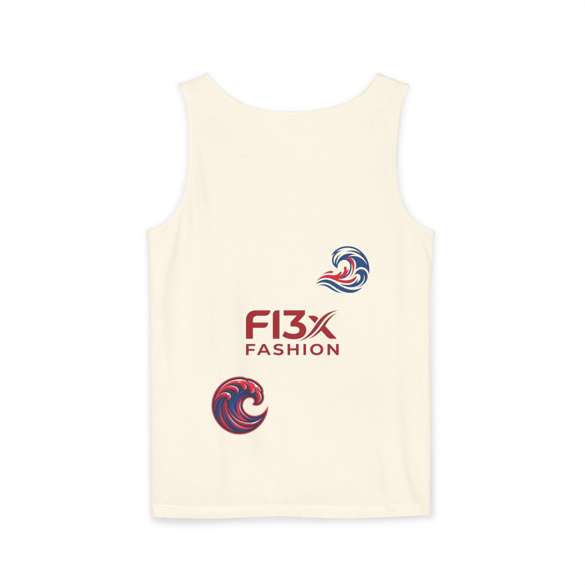 Graphic Tank Top — Colorful Street Art & Drip Logo Design