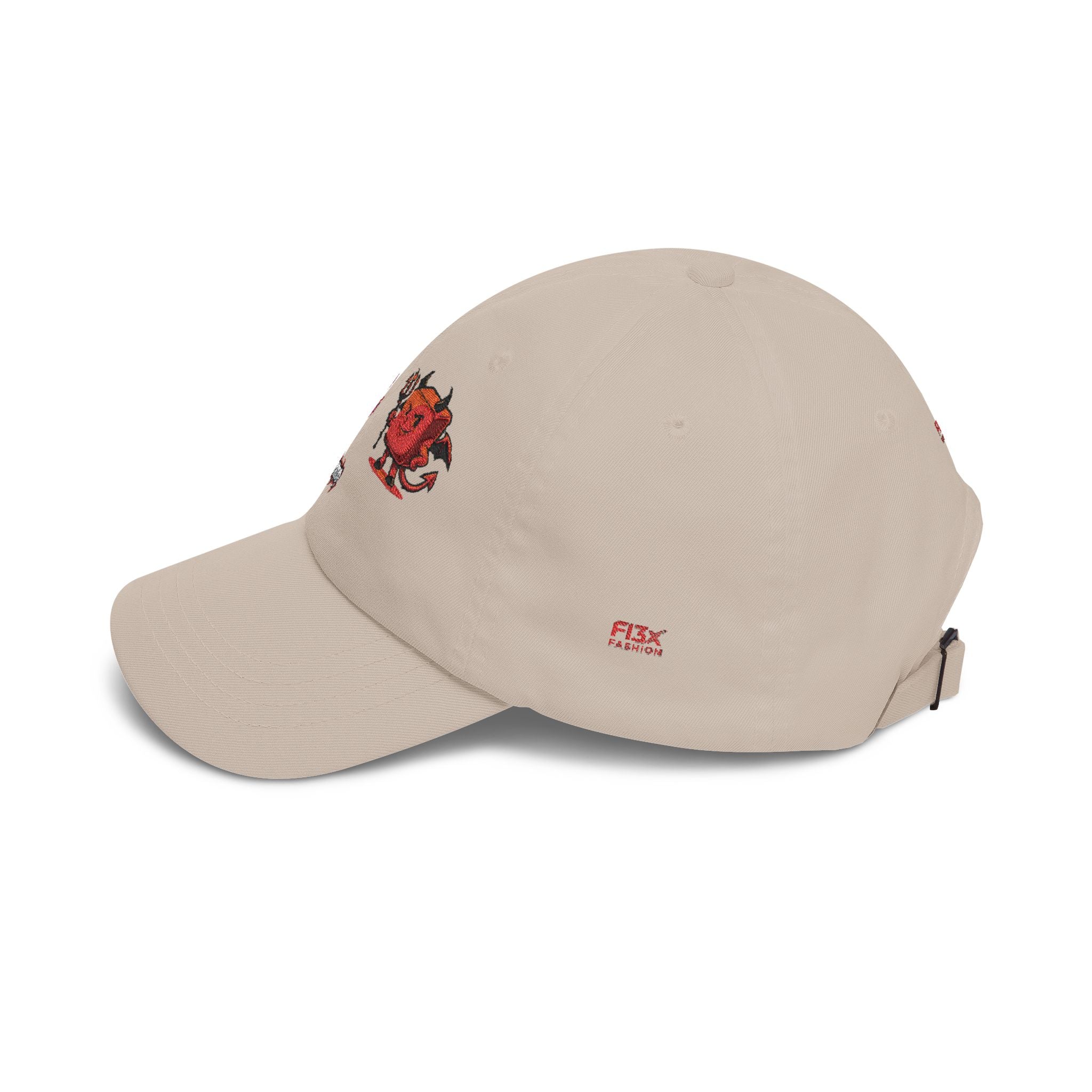 Devil Pixel Dad Cap – Retro Gaming Graphic Baseball Hat