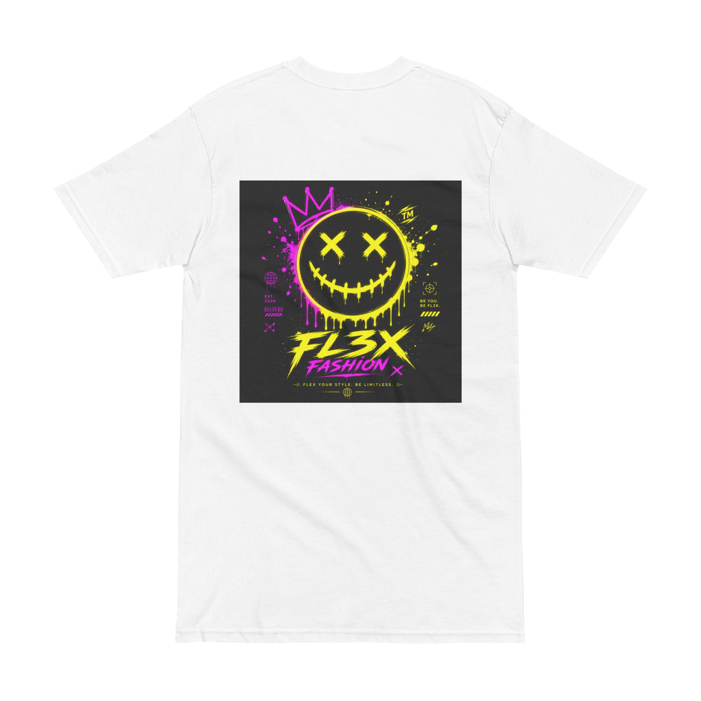 Neon Grin Tee — "FL3X Fashion" Graphic Streetwear T-Shirt
