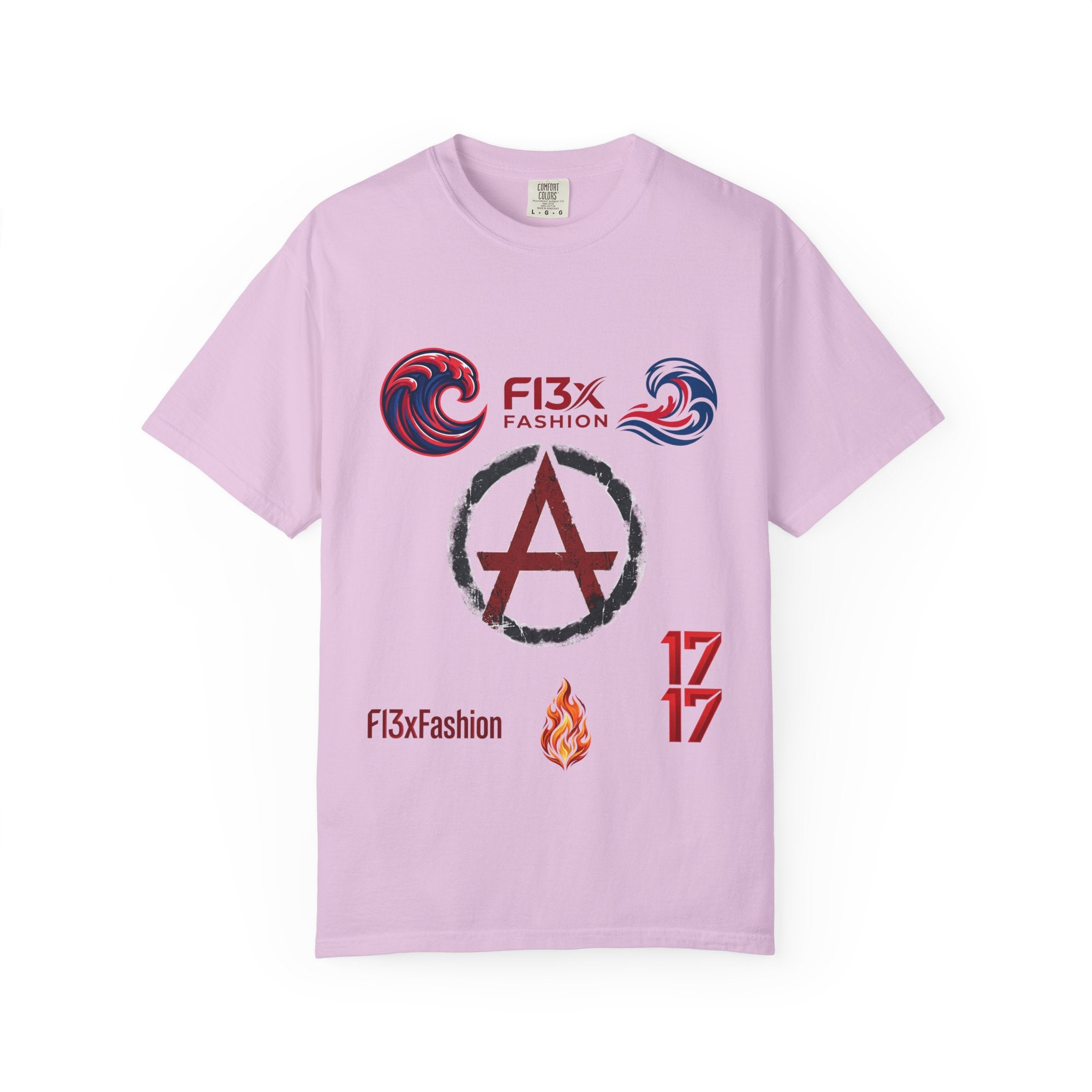 Graphic T-Shirt — 'Just Be You' FI3x Fashion Wave Logo Tee