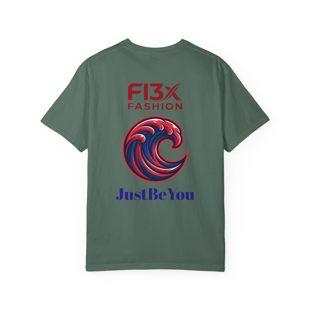 Graphic T-Shirt — 'Just Be You' FI3x Fashion Wave Logo Tee
