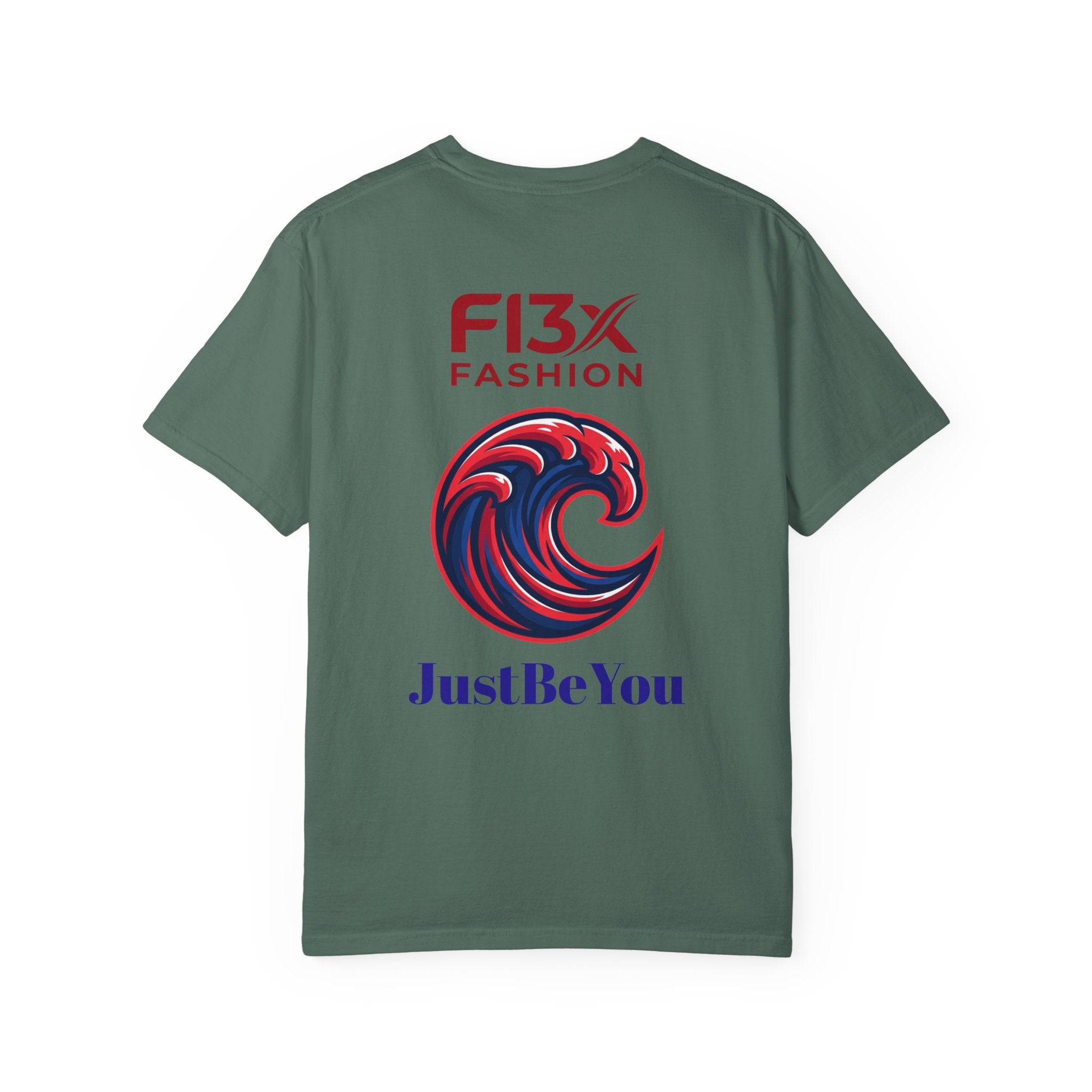 Graphic T-Shirt — 'Just Be You' FI3x Fashion Wave Logo Tee