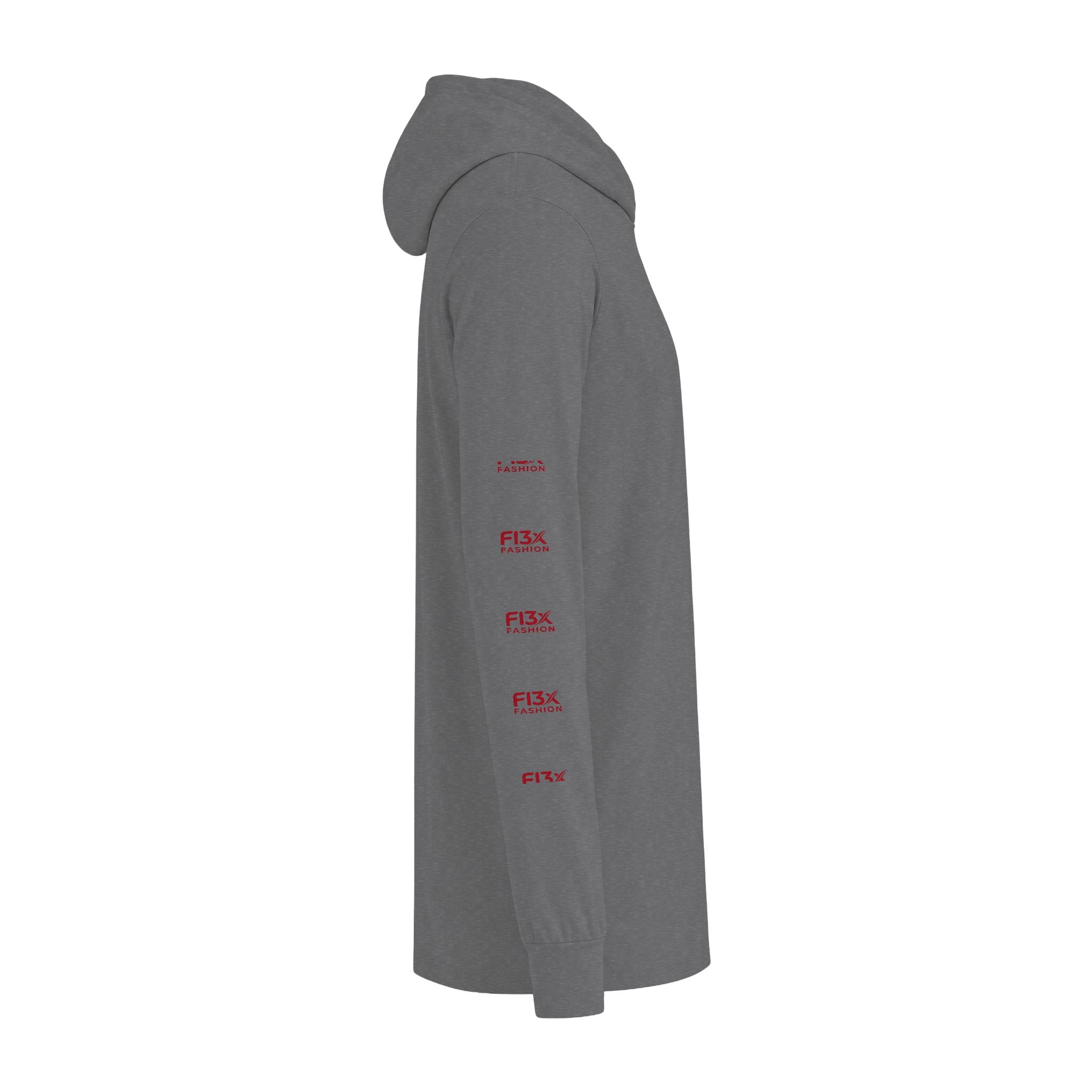 Horror Joker Face Hooded Long Sleeve Tee — Graphic Streetwear Top
