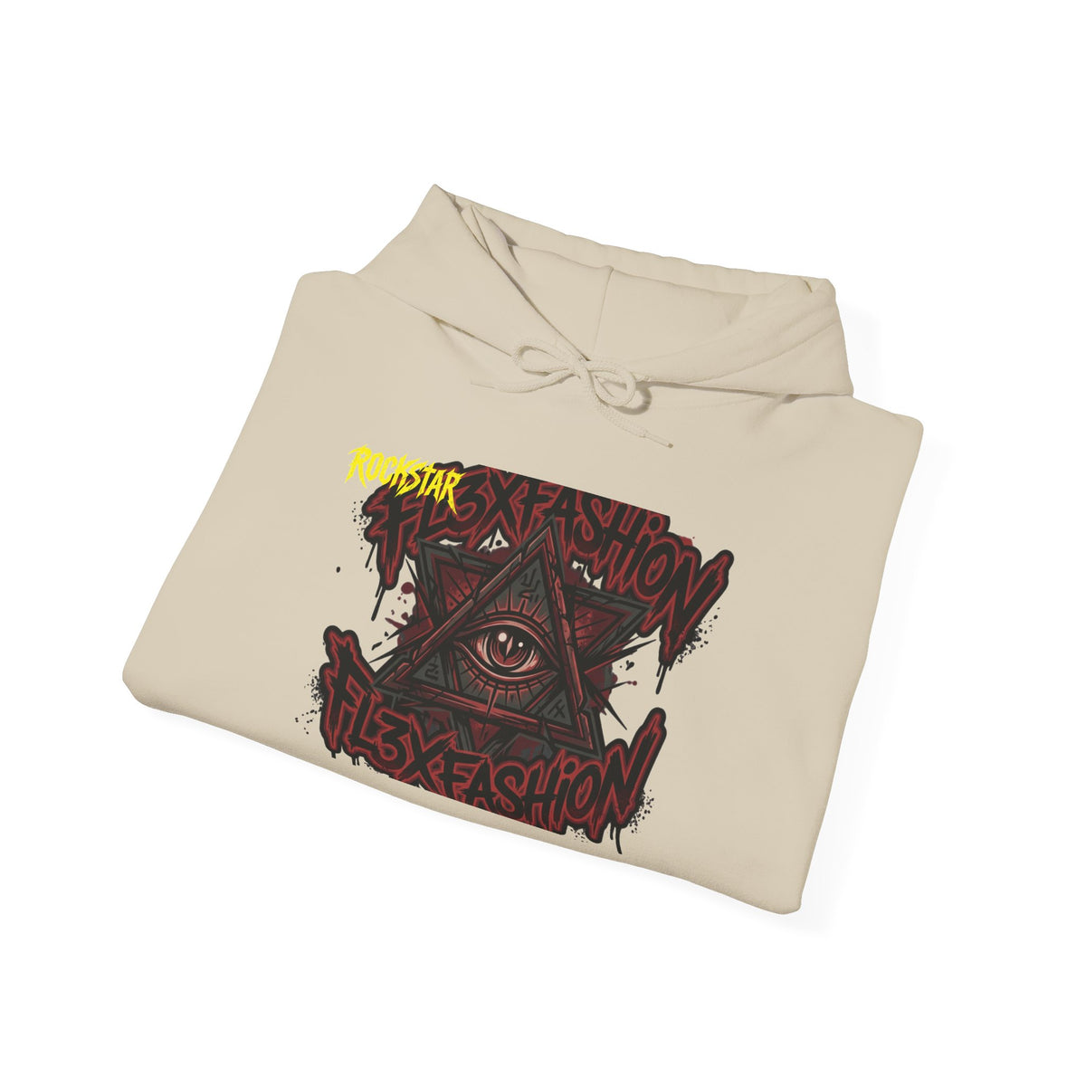 Conspiracy Eye Graphic Hoodie — All-Seeing Eye Streetwear Sweatshirt