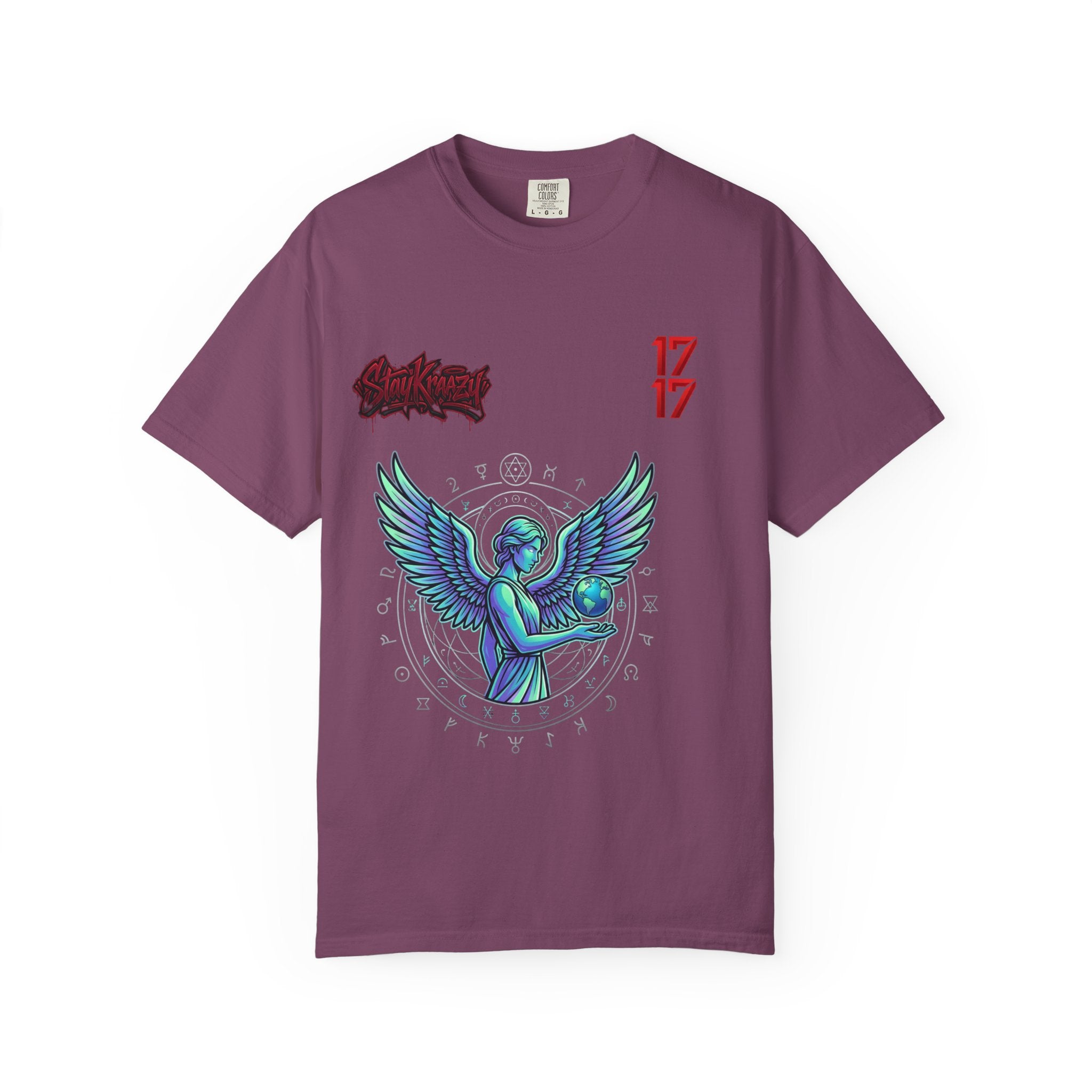 Angel & Devil Graphic T-Shirt — '24 Hours To Live' Streetwear