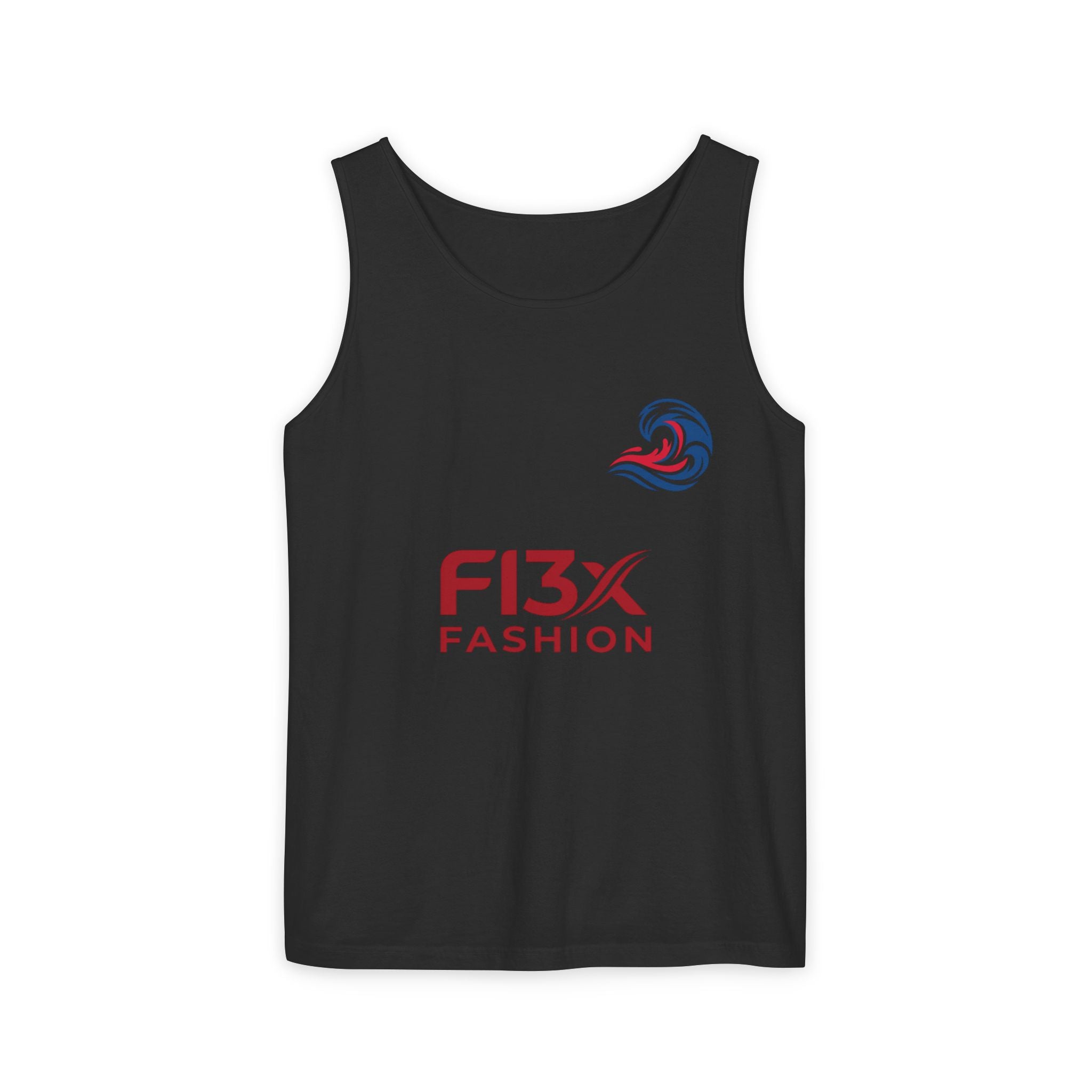 Graphic Tank Top - Colorful Cosmic Woman Illustration