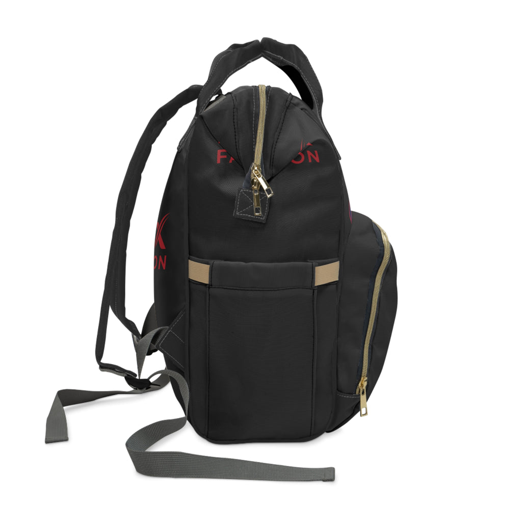 Wave Logo Diaper Backpack — Multifunctional Baby Essentials Bag