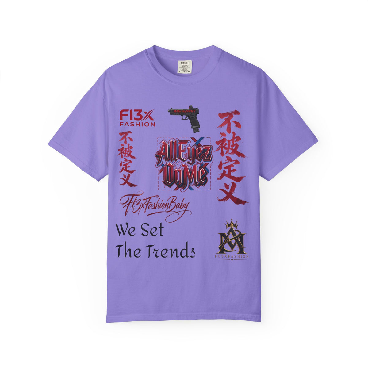 Graphic Tee — Asian Calligraphy & Streetwear Logo T-Shirt