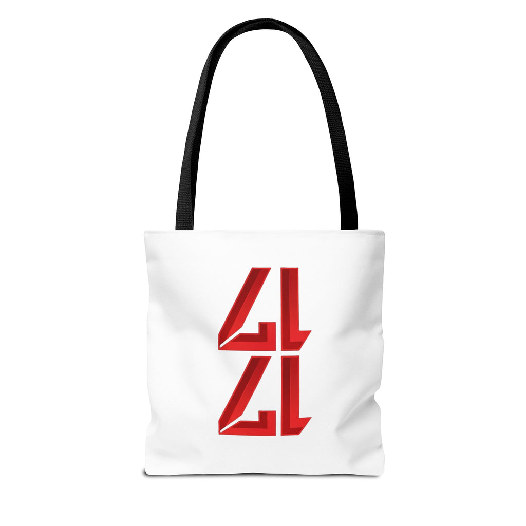 Dripping Blood Graphic Tote Bag — Red Horror Aesthetic Tote