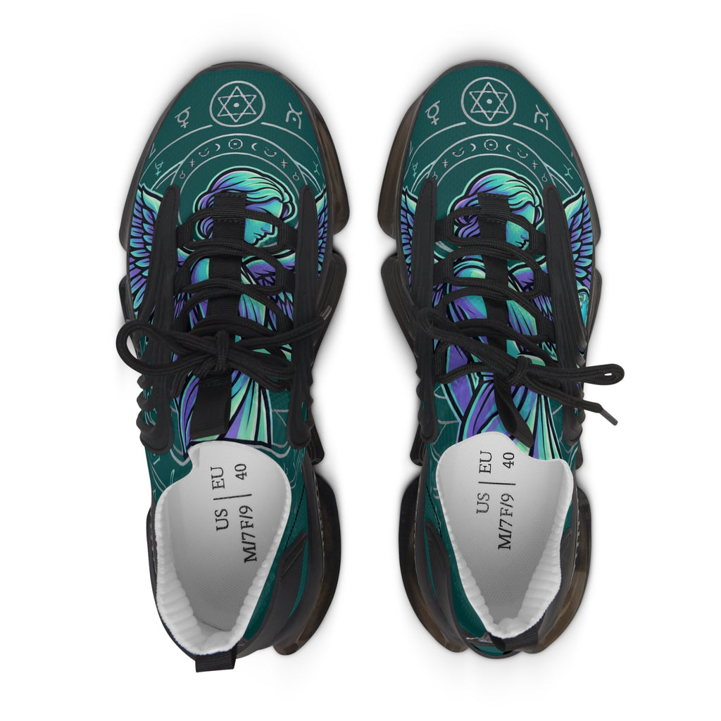 Mystic Butterfly Mesh Sneakers — Women's Breathable Athletic Shoes