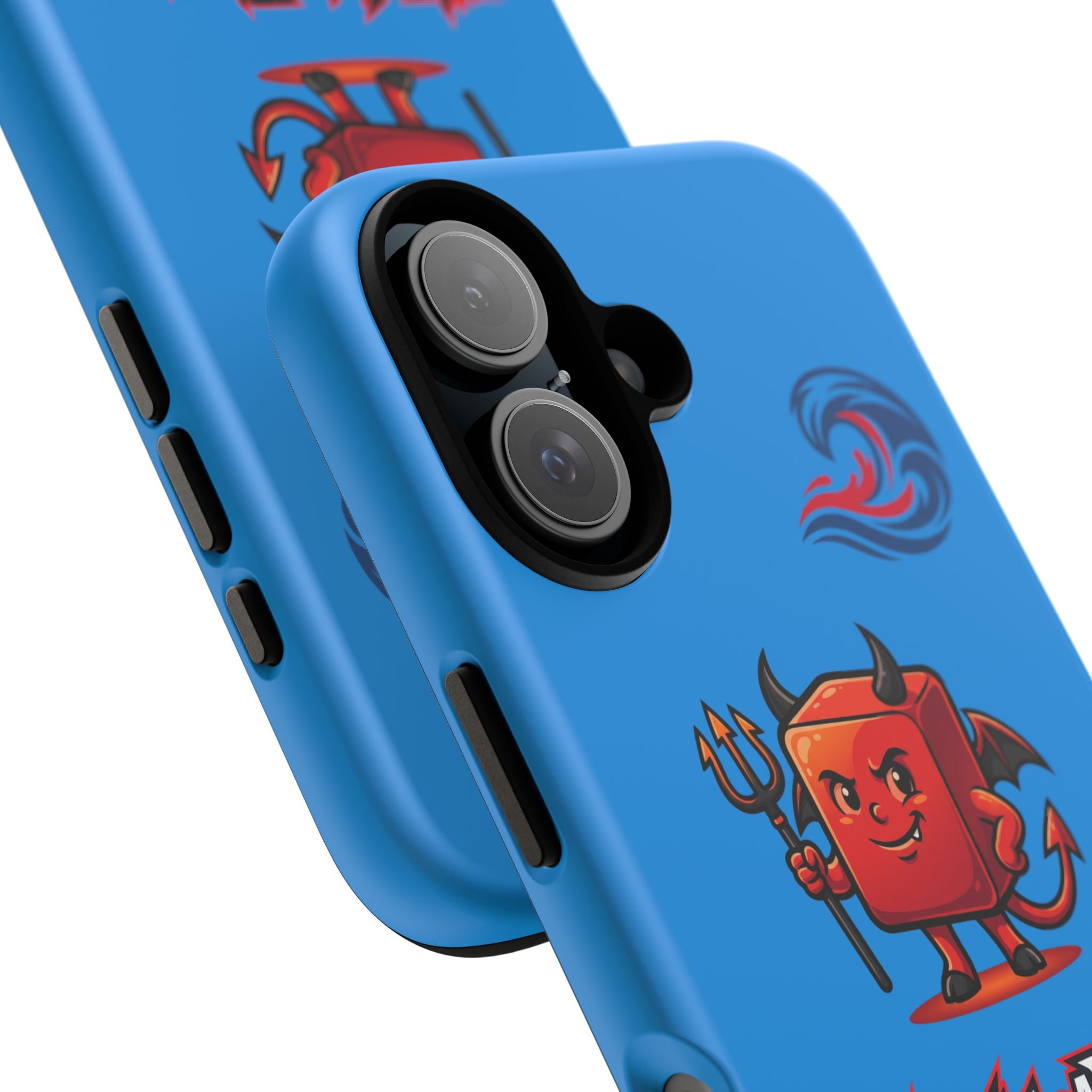 Phone Case — 'Fly Like A Demon' Cute Devil Graphic Protective Cover