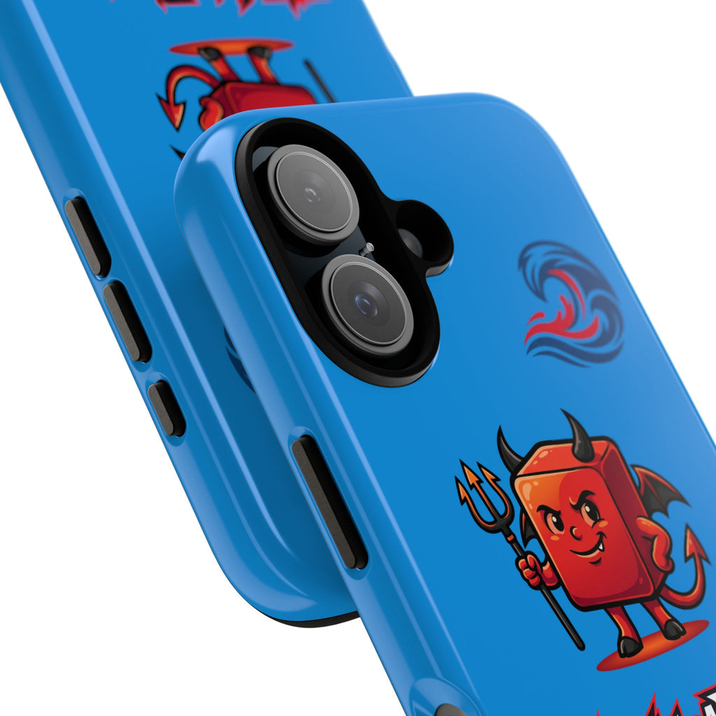 Phone Case — 'Fly Like A Demon' Cute Devil Graphic Protective Cover