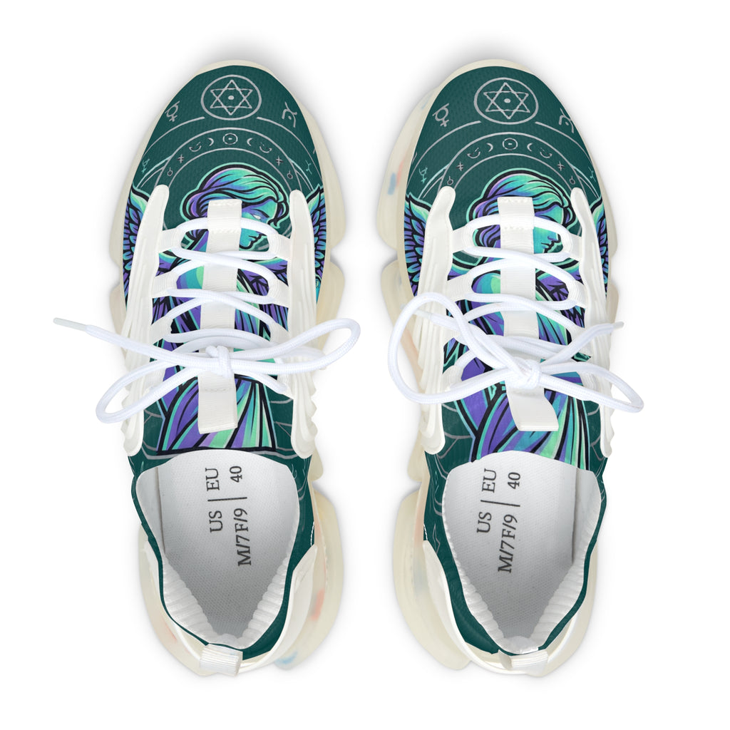 Mystic Butterfly Mesh Sneakers — Women's Breathable Athletic Shoes