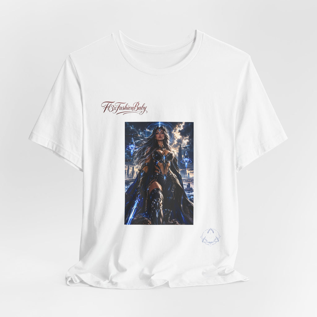 Wonder Heroine Graphic Tee — 'Flirtatious Lady' Front Print