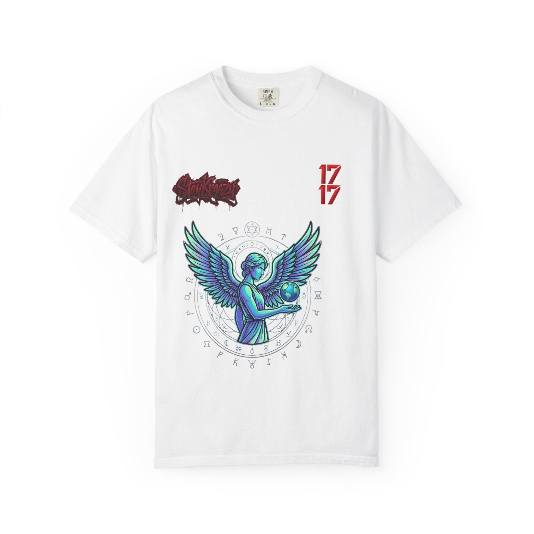 Angel & Devil Graphic T-Shirt — '24 Hours To Live' Streetwear