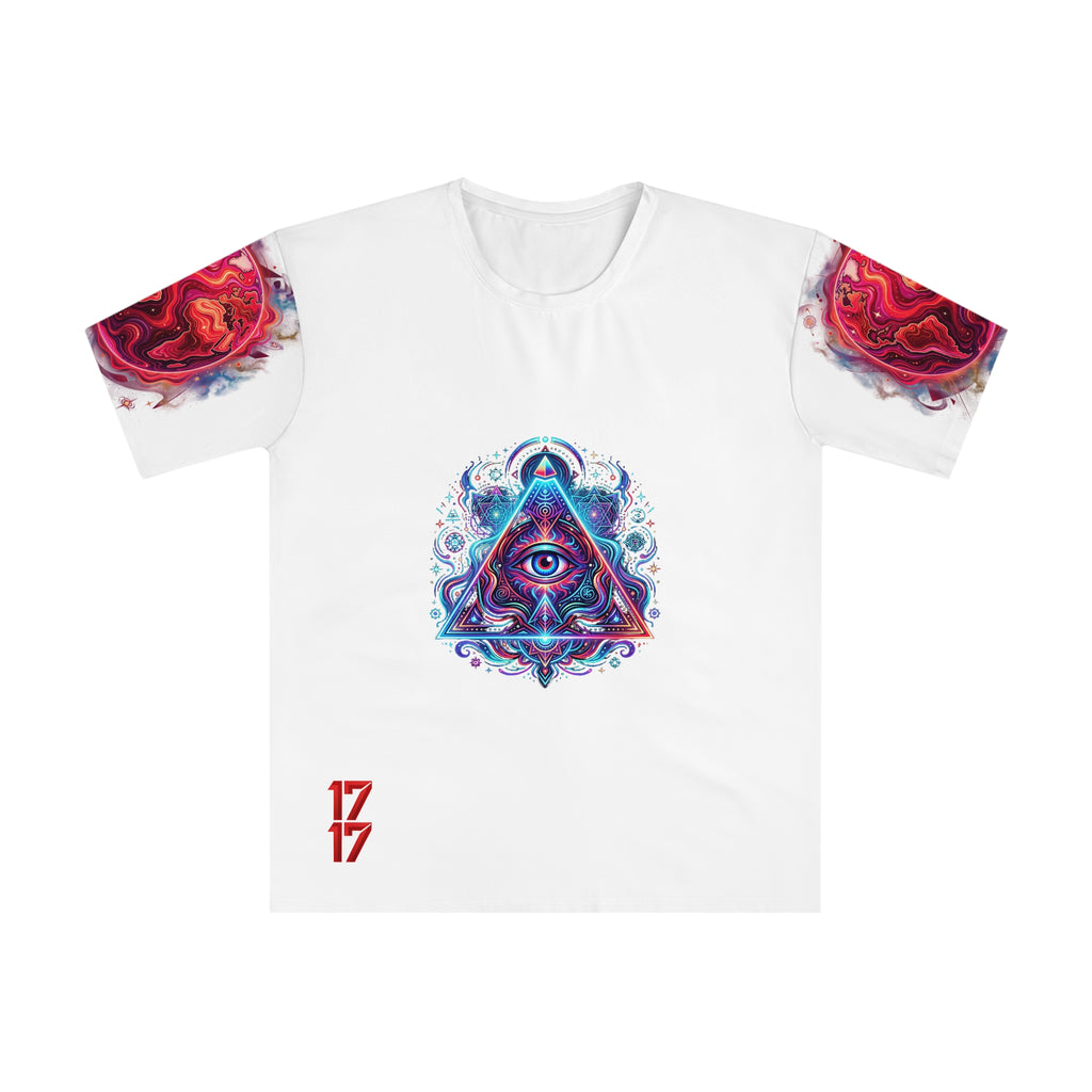 Psychedelic All-Seeing Eye Graphic T-Shirt