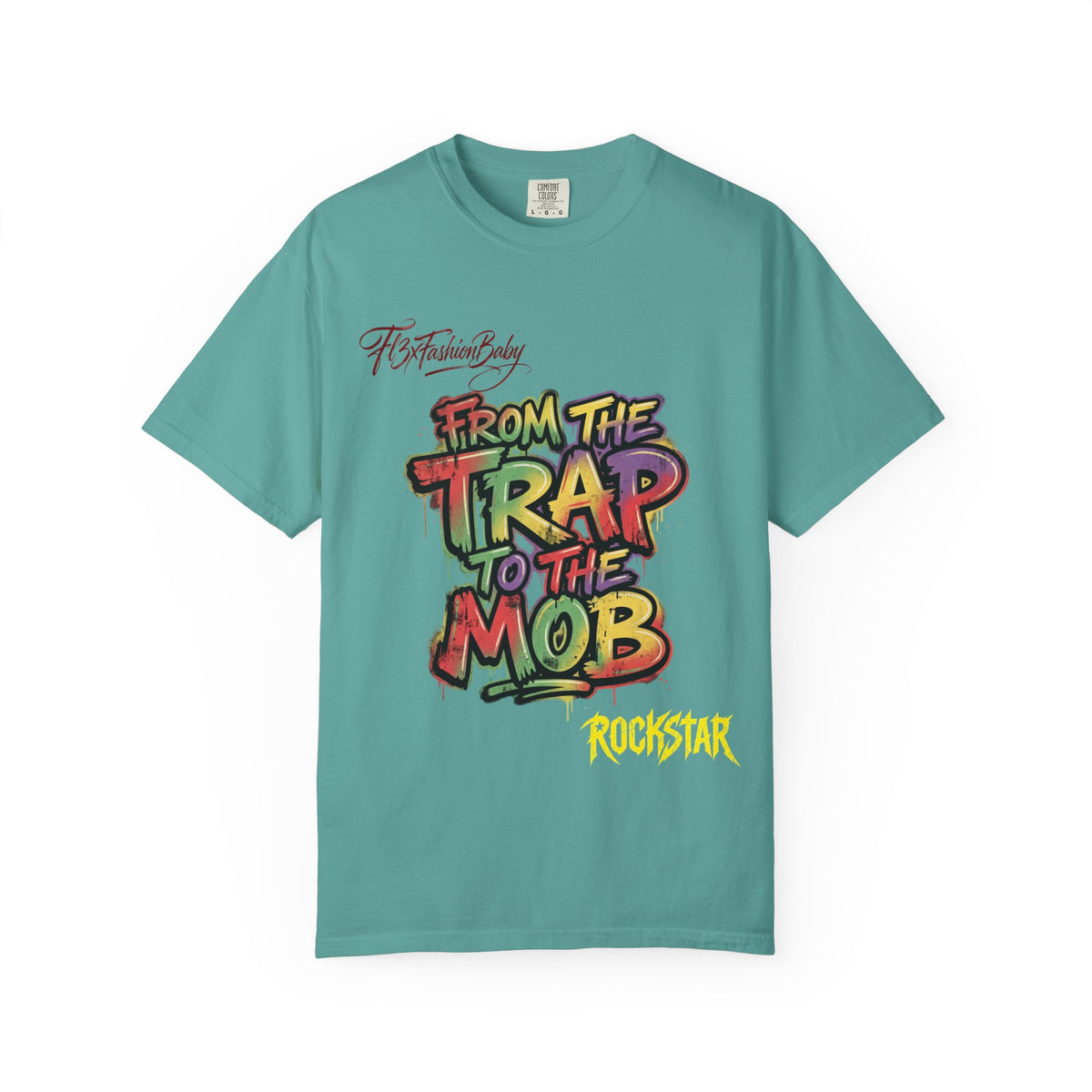 From the Trap to the Mob Graphic Tee — Streetwear Rap Culture T-Shirt