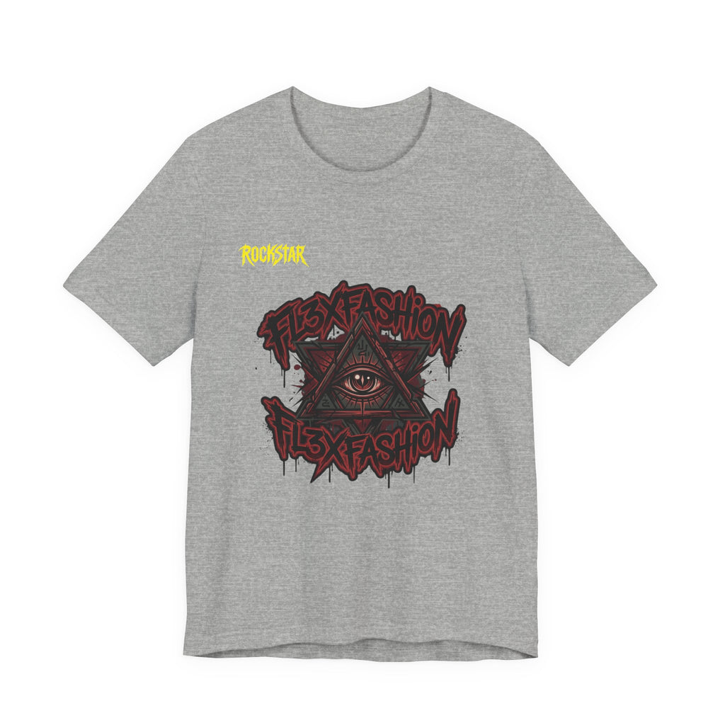 Graphic Tee — 'Flex Fashion' All-Seeing Eye Streetwear T-Shirt