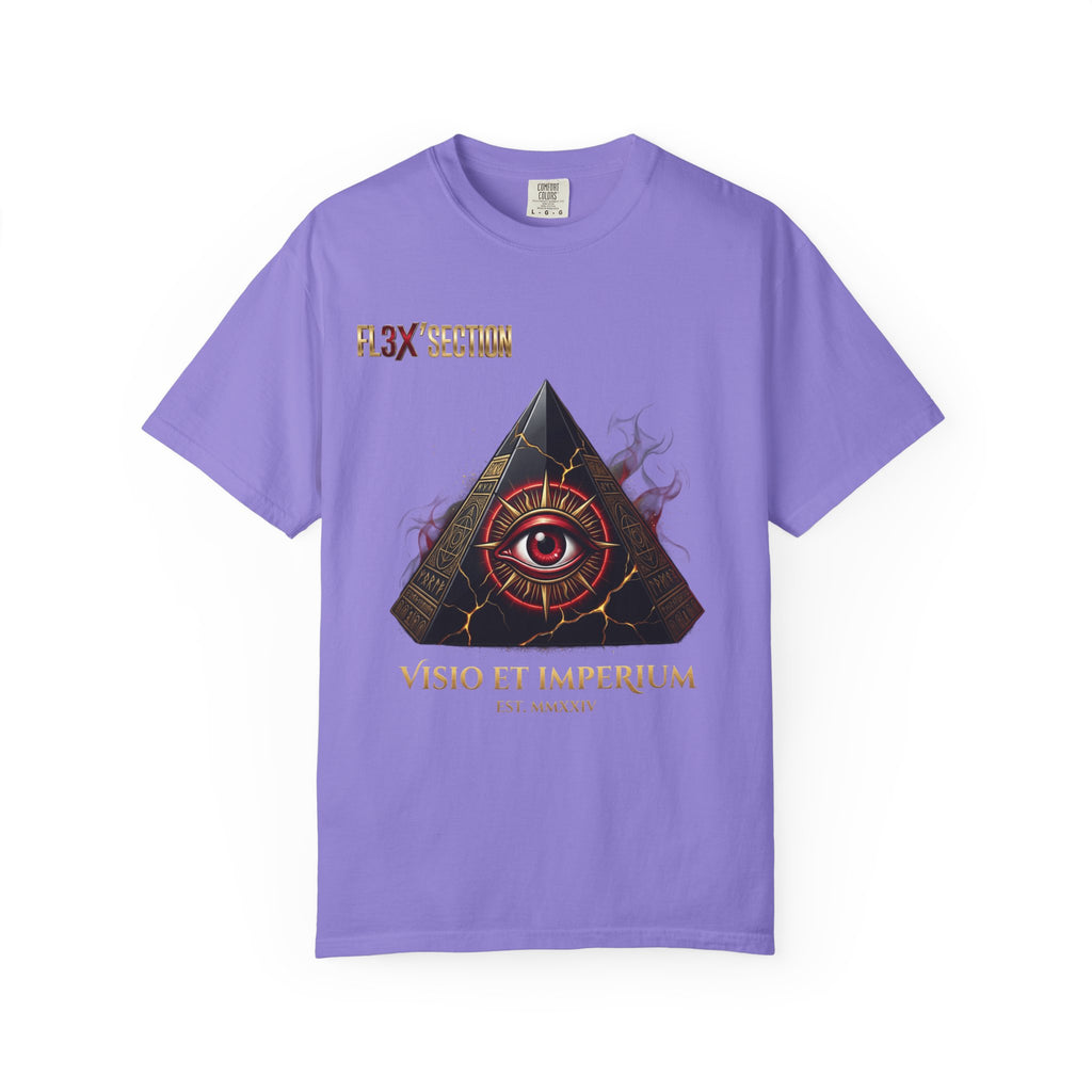 All-Seeing Eye Pyramid T-Shirt — "Visio Et Imperium" Graphic Tee