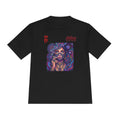 Psychedelic Woman Graphic Tee — Retro Cosmic Portrait Moisture‑Wicking Shirt