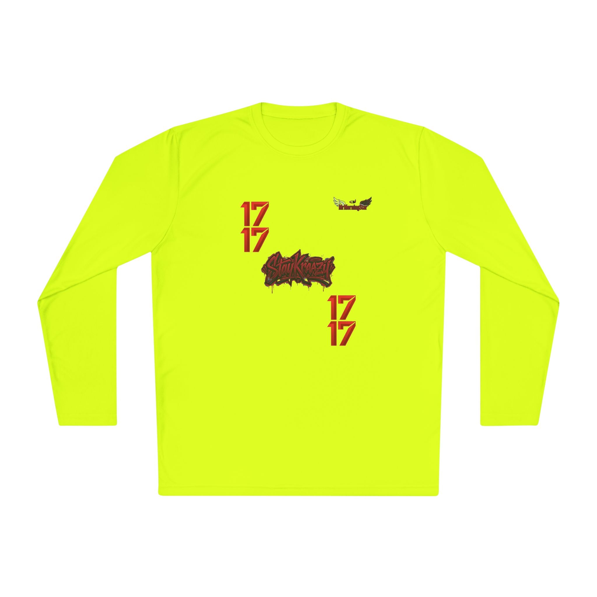Drag Queen Portrait Long Sleeve Tee — Colorful Pop Art “17” Graphic