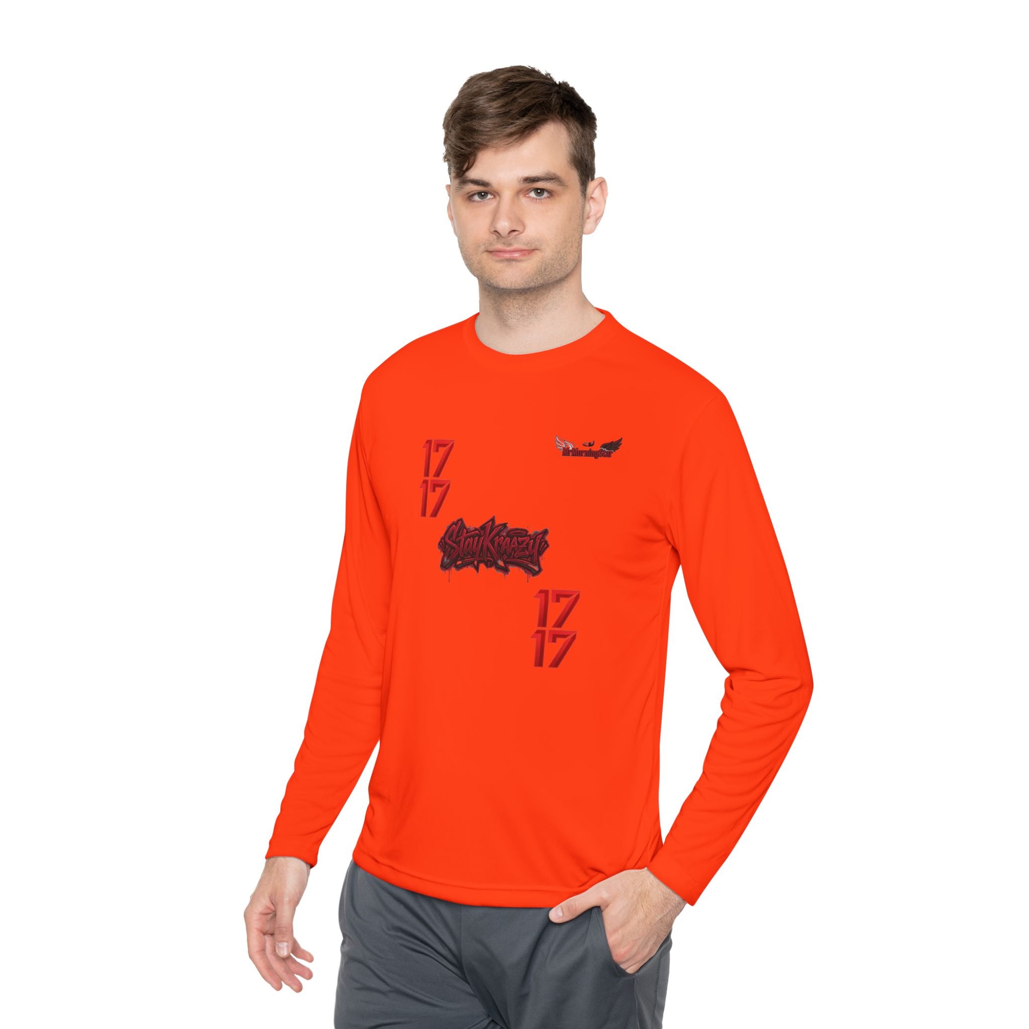 Drag Queen Portrait Long Sleeve Tee — Colorful Pop Art “17” Graphic
