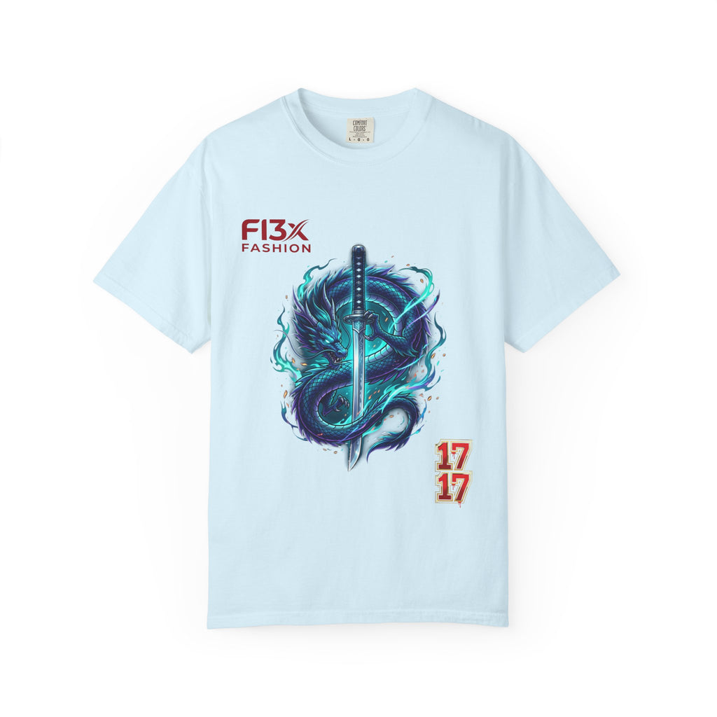 Dragon Katana T-Shirt — Neon Samurai Sword Graphic Tee (17/17)