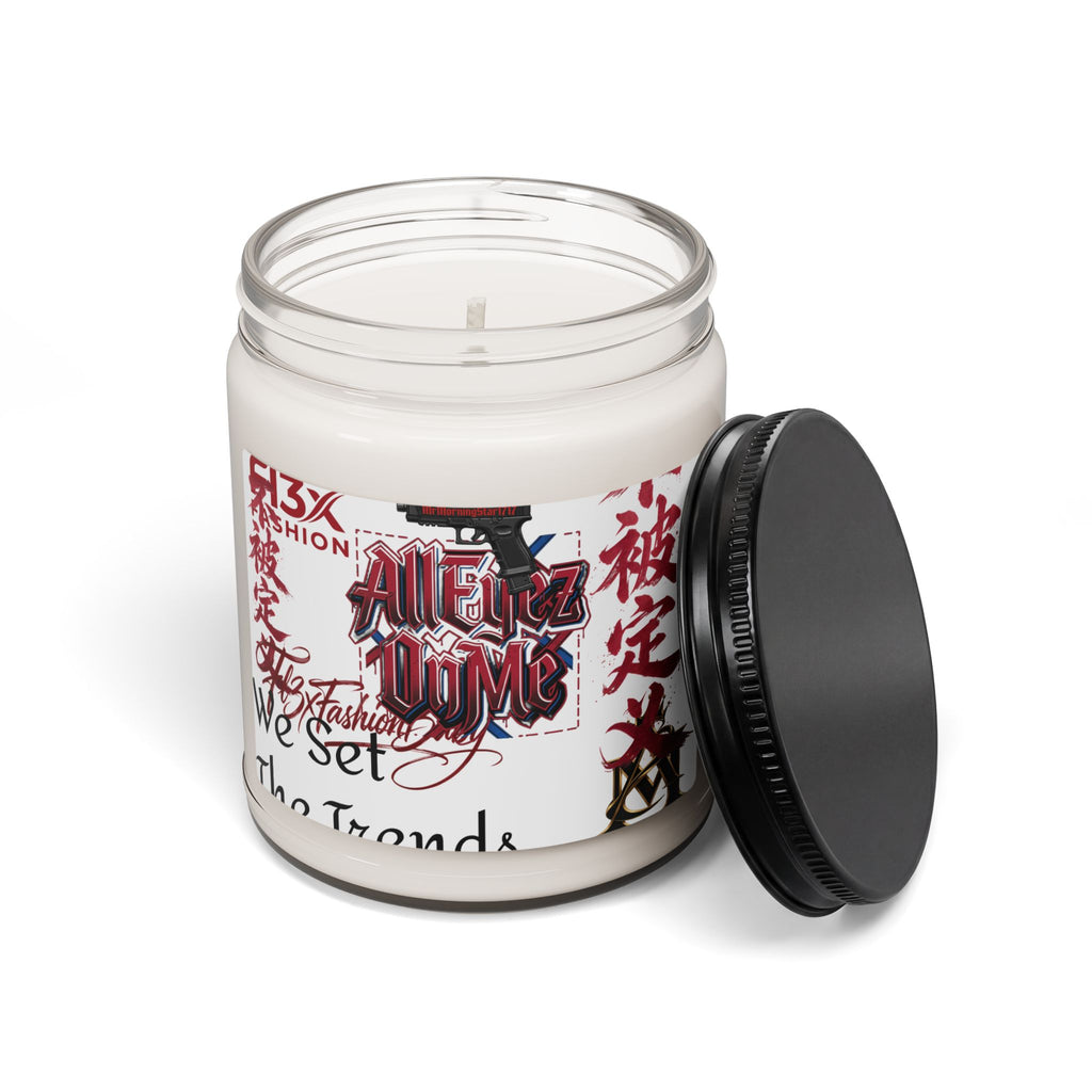 Scented Soy Candle 9oz — 'All Eyez On Me' Urban Graffiti Scented Candle