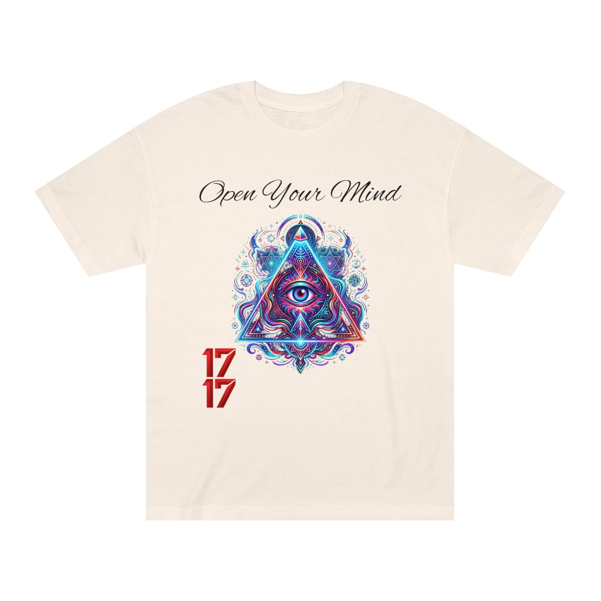 Open Your Mind Tee — Psychedelic All-Seeing Eye Graphic T-Shirt