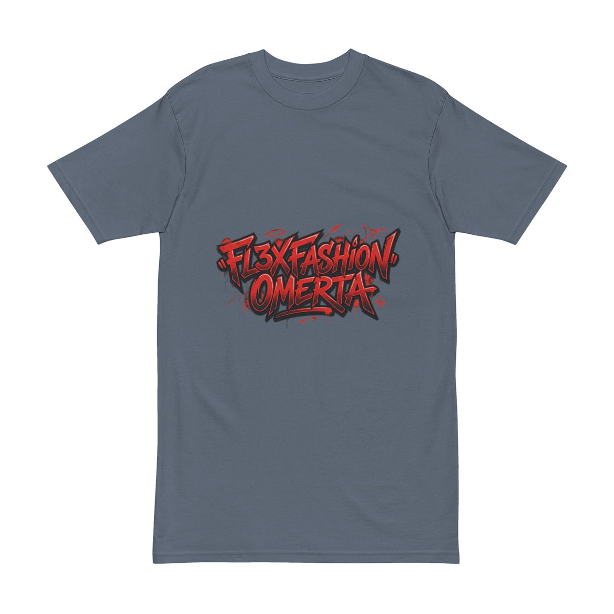 Graffiti "F13xFashion Omerta" Tee — Urban Streetwear Graphic T‑Shirt