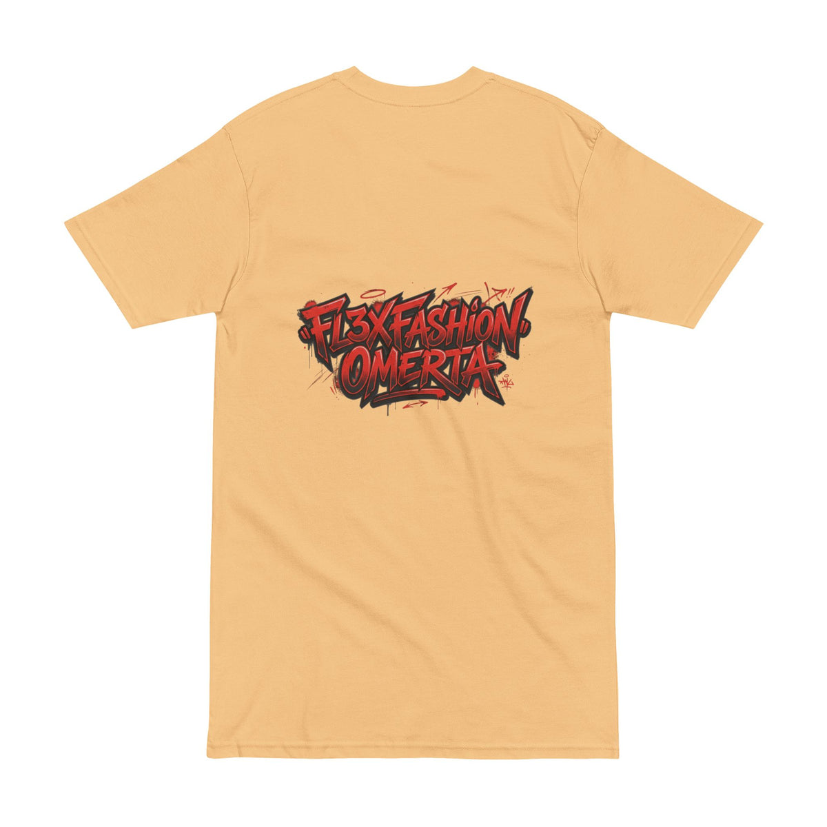 Graffiti "F13xFashion Omerta" Tee — Urban Streetwear Graphic T‑Shirt