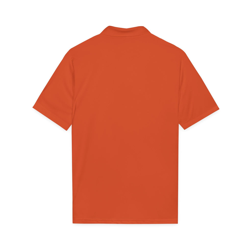 Embroidered 17/17 Polo Shirt with 'Max Crew!!' Accent