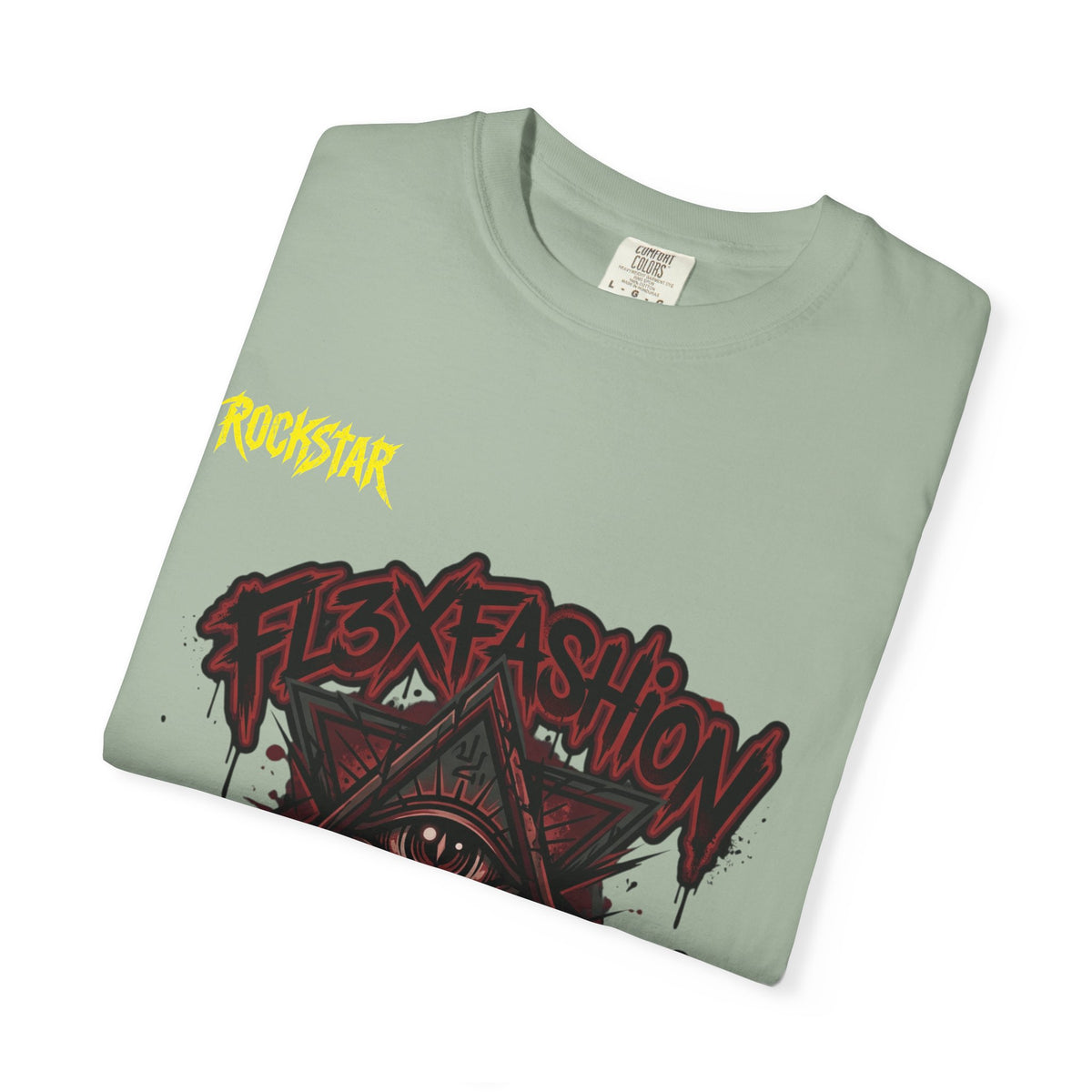 Graphic Tee — “Flex Fashion” All-Seeing Eye Streetwear T-Shirt