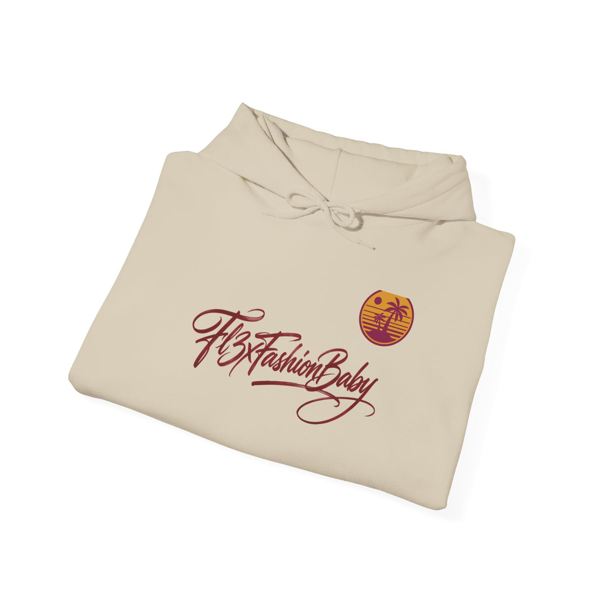 FBS Fashion Baby Script Hoodie – Retro Sun Logo Pullover
