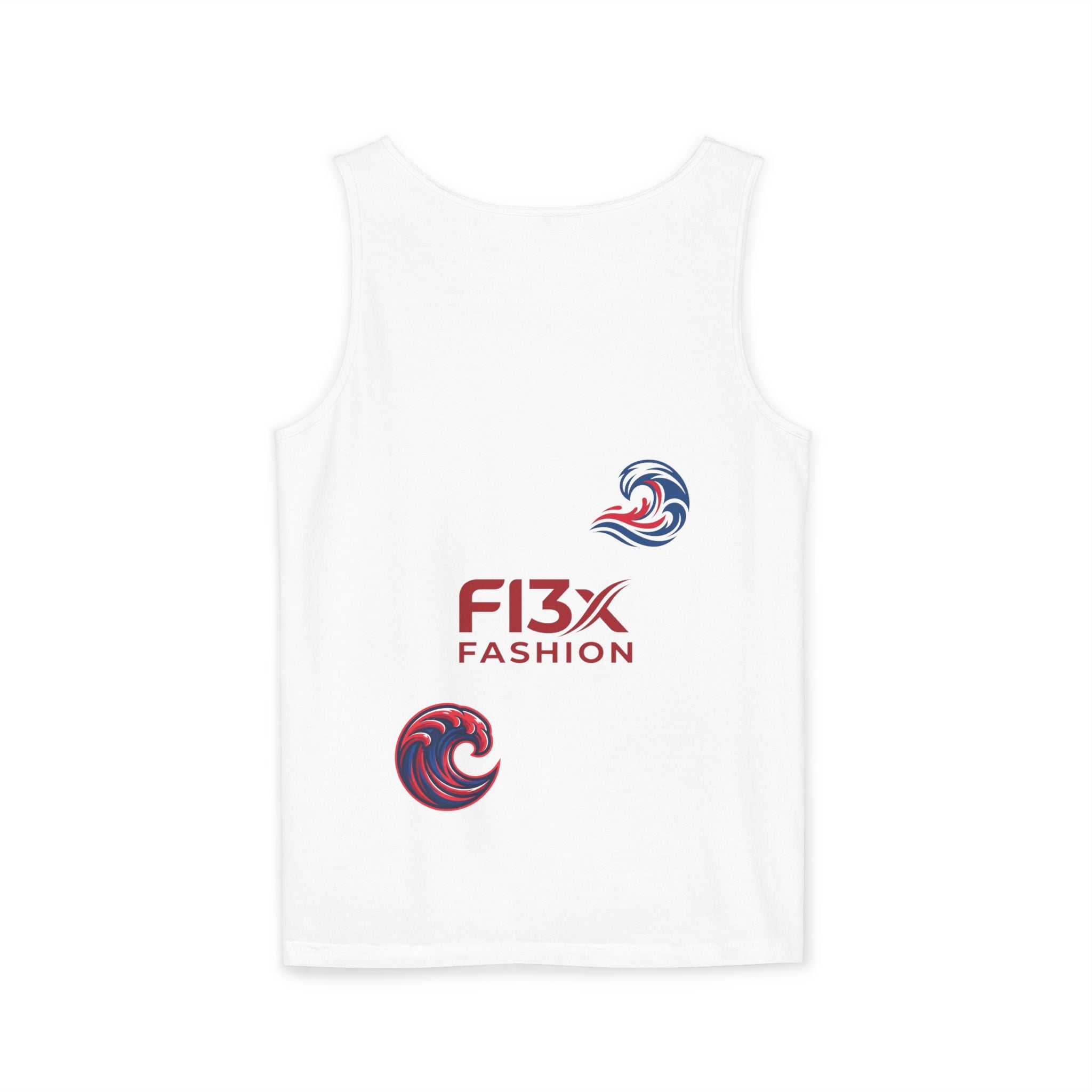 Graphic Tank Top — Colorful Street Art & Drip Logo Design