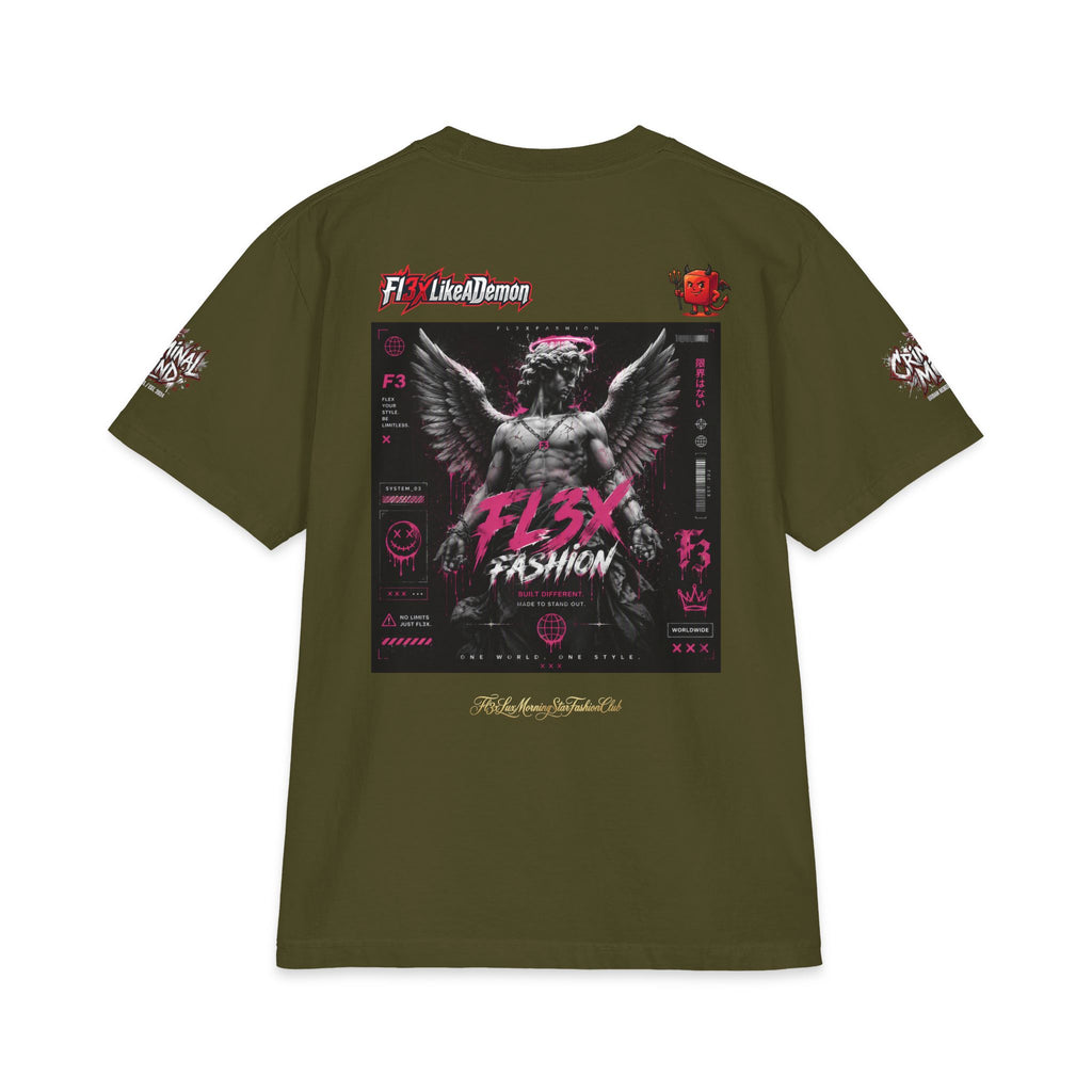 Angel Statue Graphic T‑Shirt — FL3X Fashion Streetwear