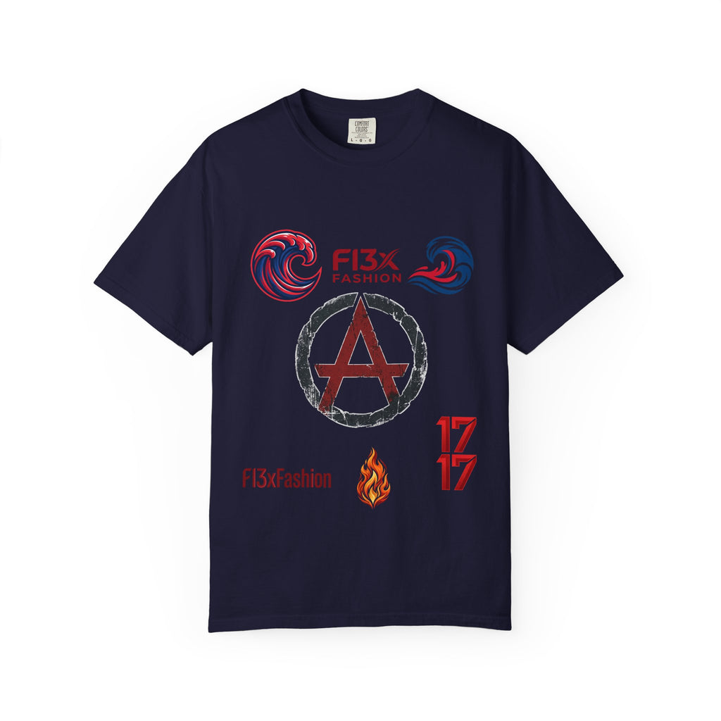 Graphic T-Shirt — 'Just Be You' FI3x Fashion Wave Logo Tee