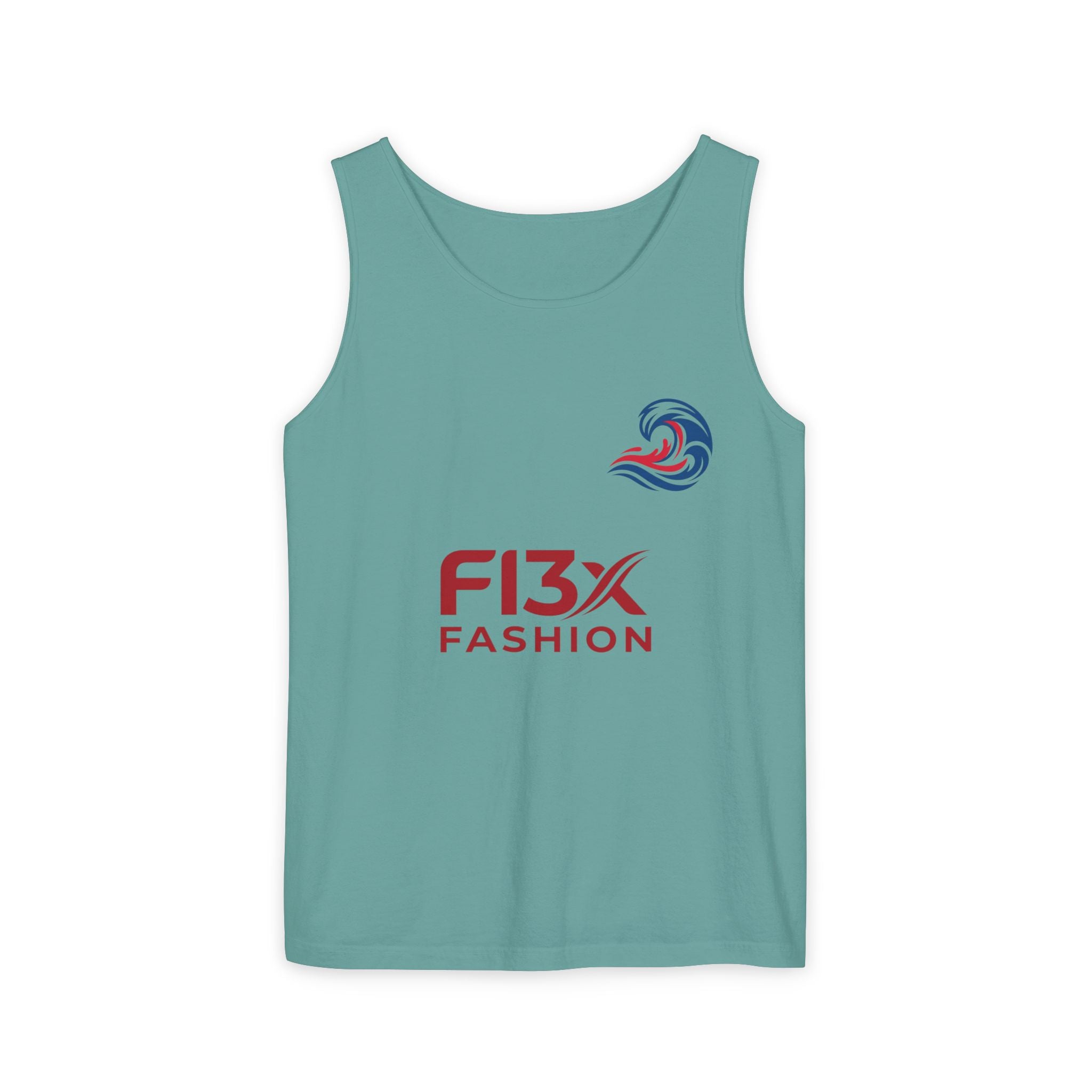 Graphic Tank Top - Colorful Cosmic Woman Illustration