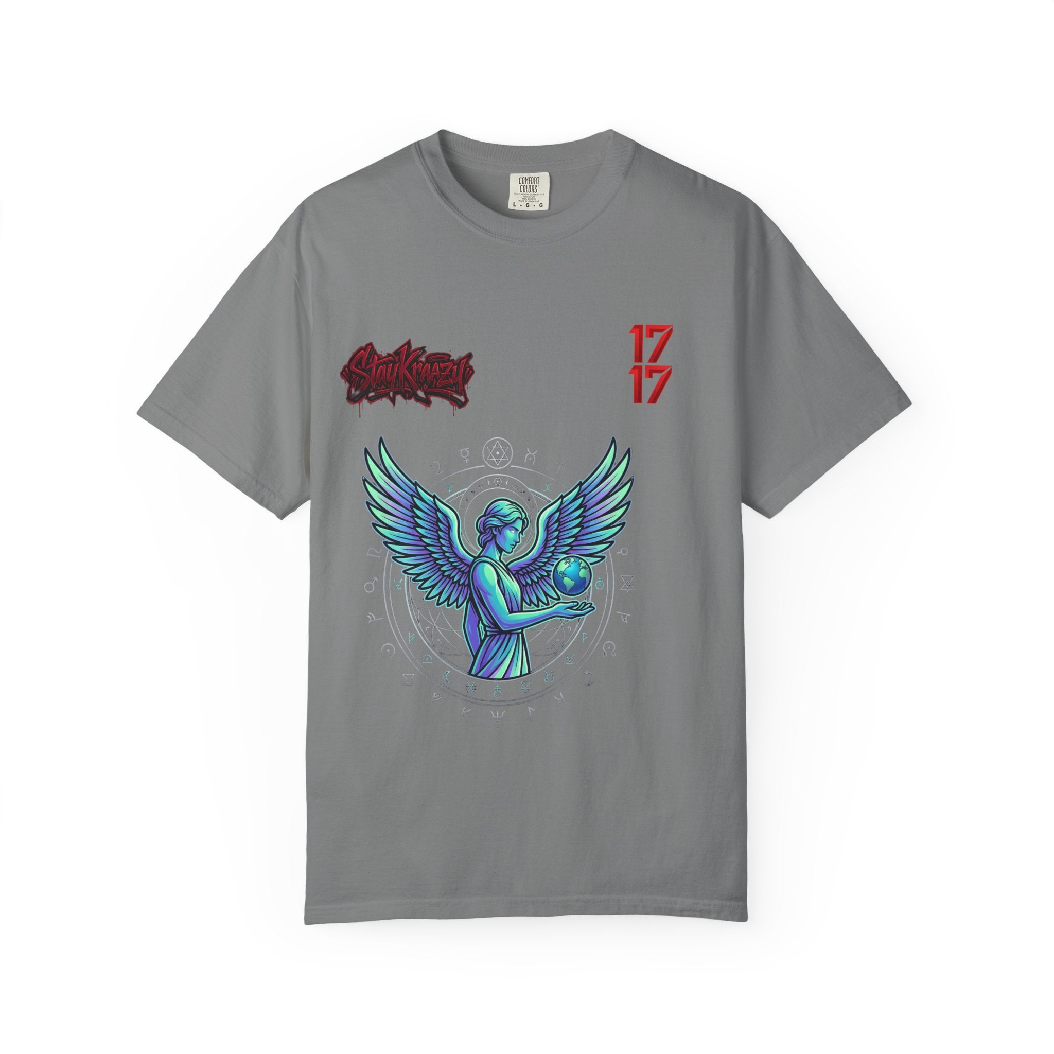 Angel & Devil Graphic T-Shirt — '24 Hours To Live' Streetwear