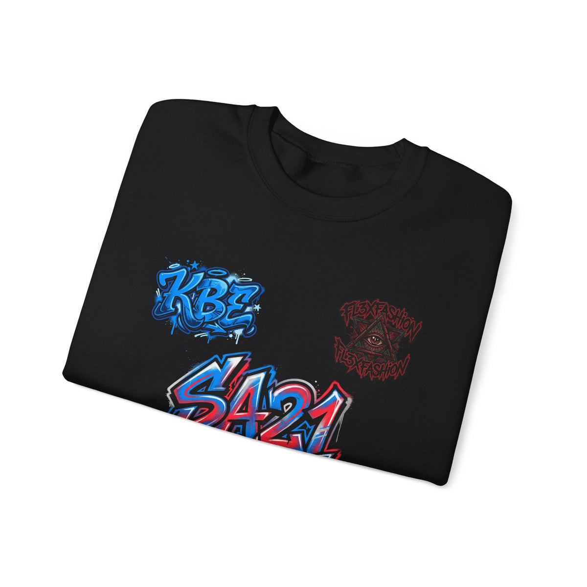 Halloween 'HalloQueen' Graphic Sweatshirt — SA21 Graffiti Crewneck