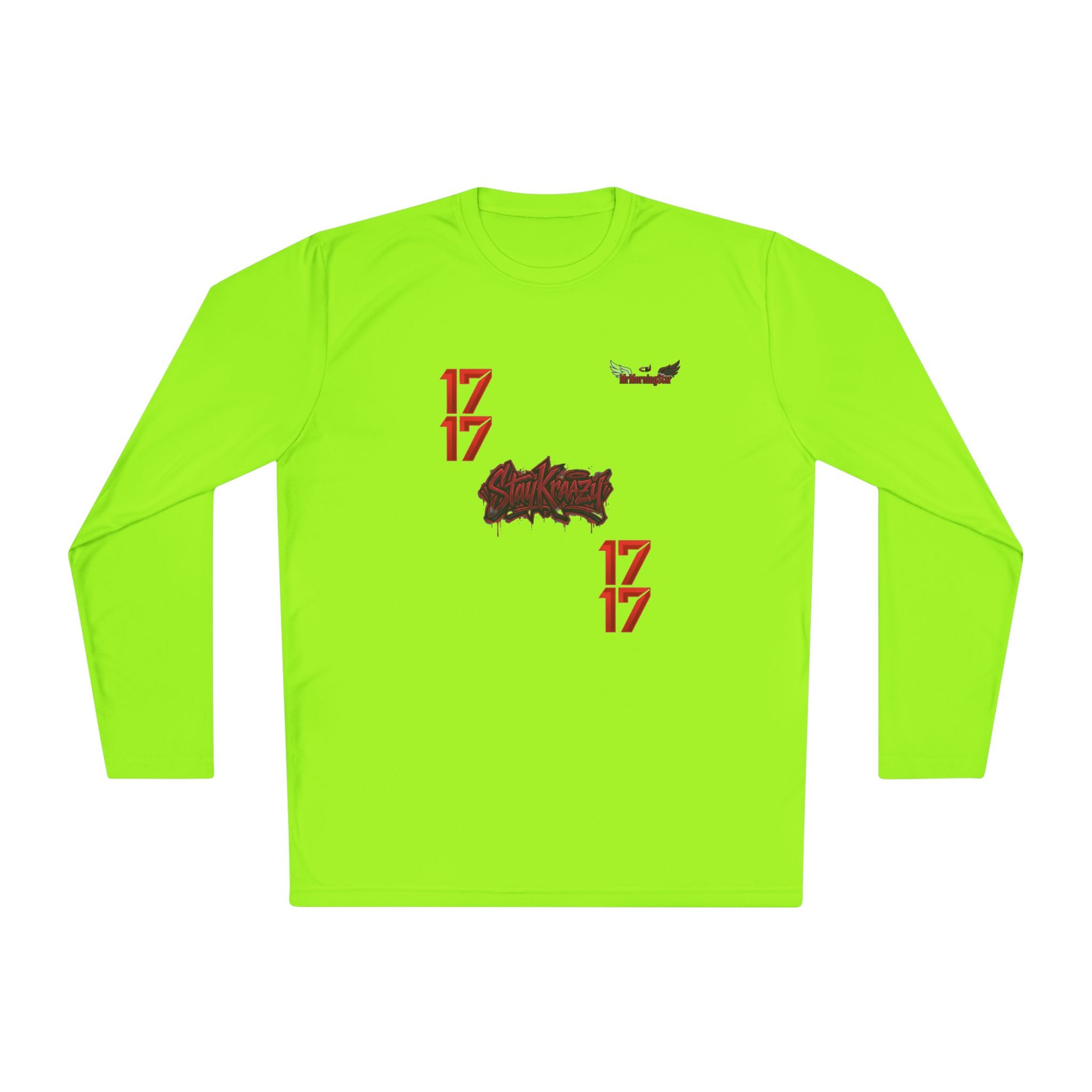Drag Queen Portrait Long Sleeve Tee — Colorful Pop Art “17” Graphic