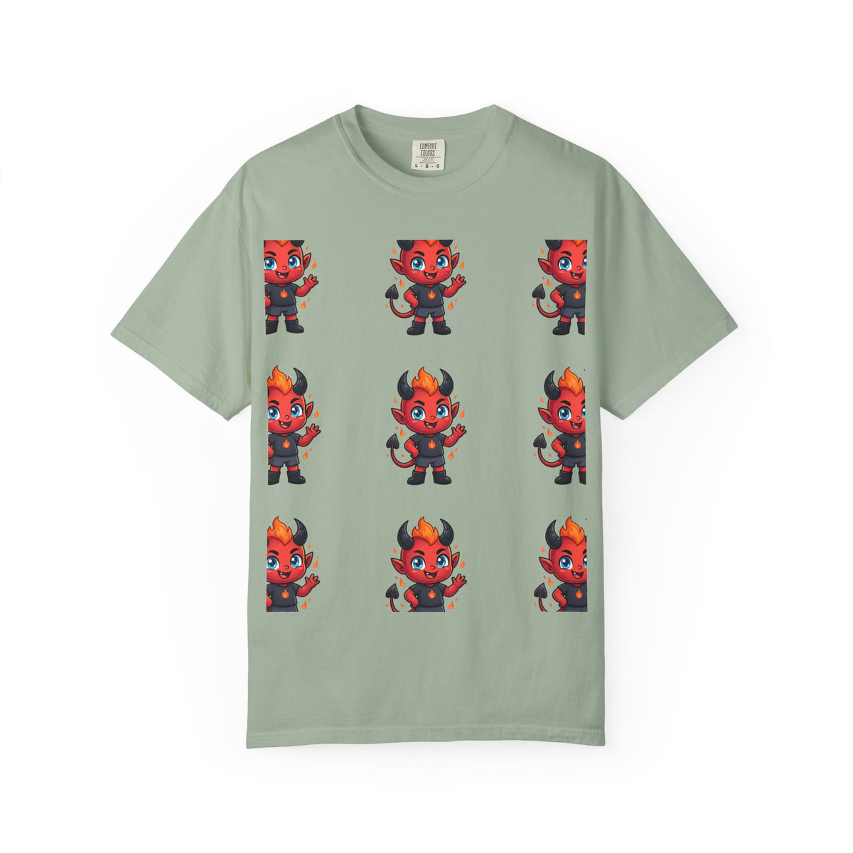 Illuminati Israel Pyramid T-Shirt with Devil Character Pattern