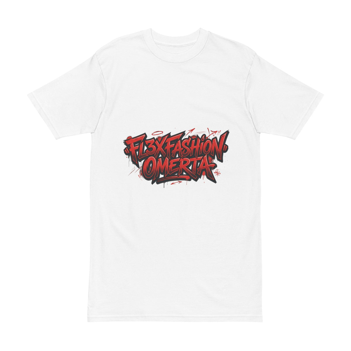 Graffiti "F13xFashion Omerta" Tee — Urban Streetwear Graphic T‑Shirt