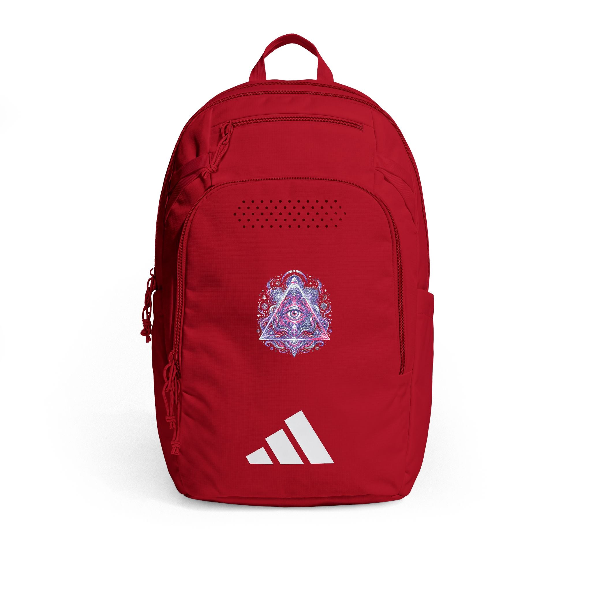 Backpack — Sparkling Pink Crystal Embroidered adidas Defender 5