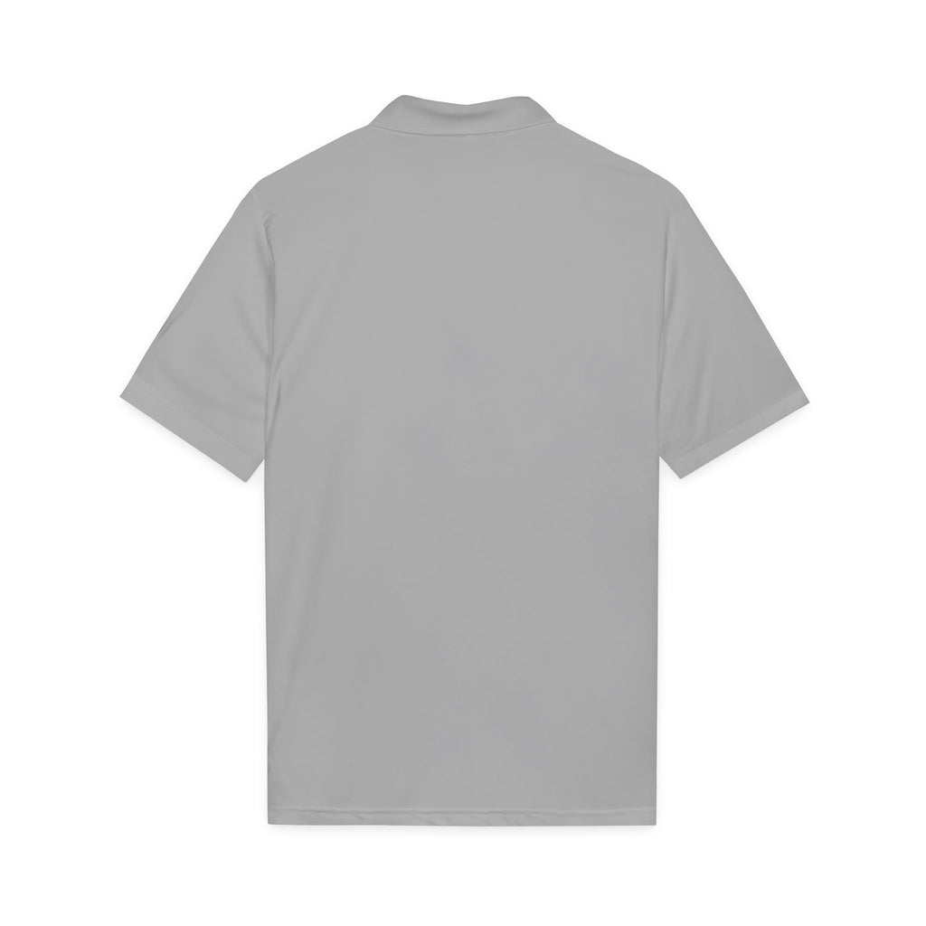 Embroidered Wave Logo Polo Shirt — Breathable Performance Golf & Work Polo