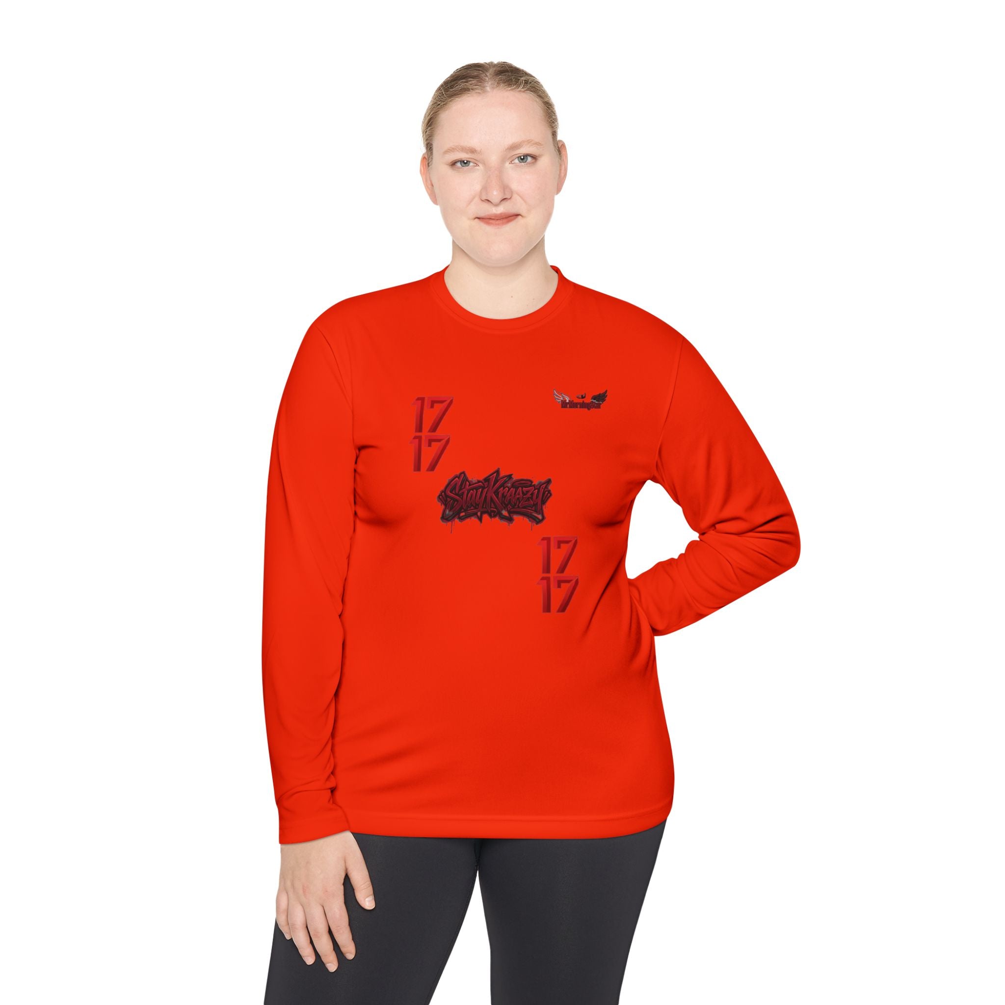 Drag Queen Portrait Long Sleeve Tee — Colorful Pop Art “17” Graphic