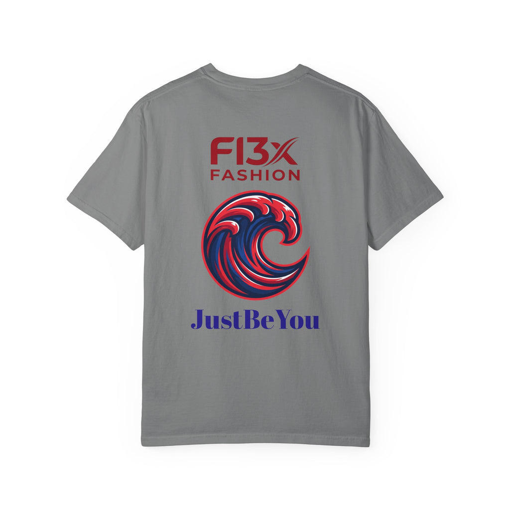 Graphic T-Shirt — 'Just Be You' FI3x Fashion Wave Logo Tee